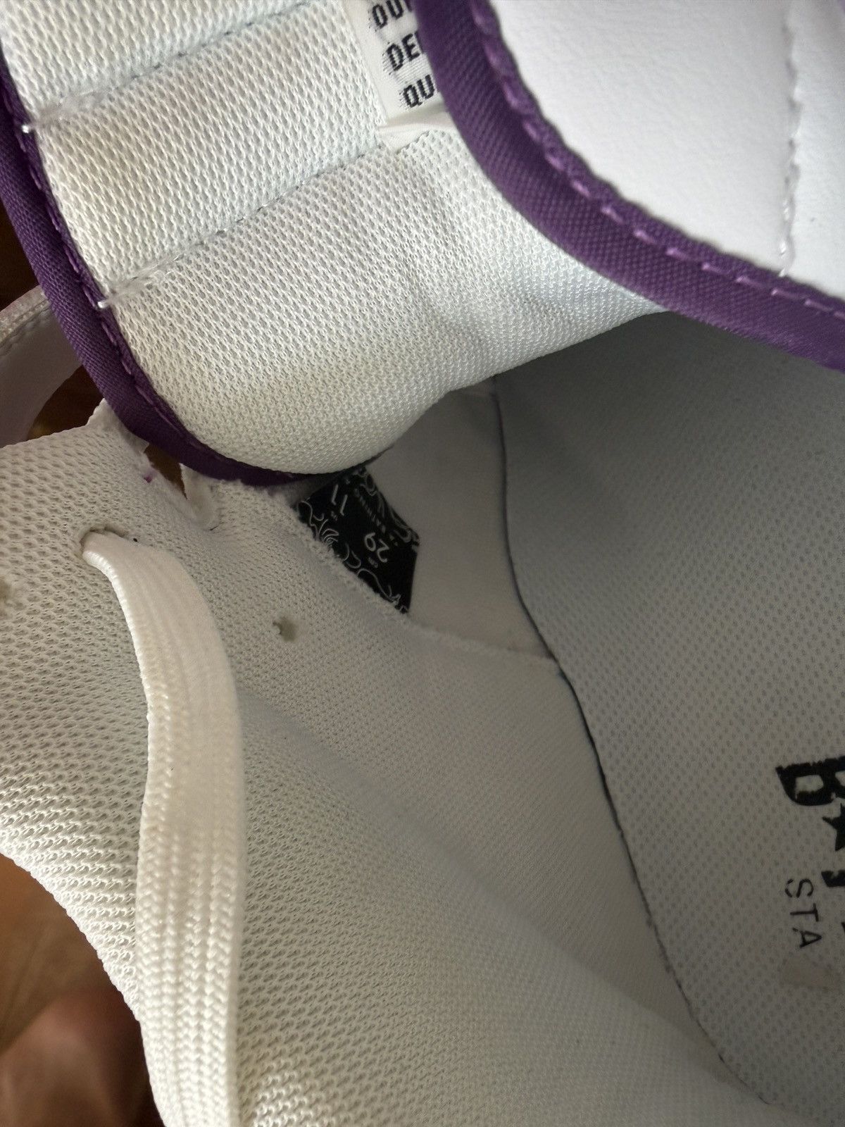 Bape Bape purple camo bapesta Size US 11 / EU 44 - 7 Thumbnail