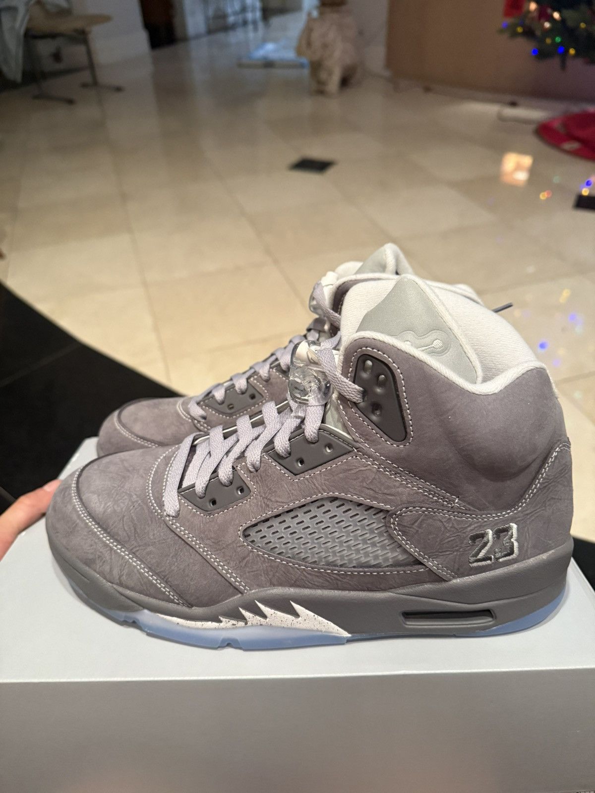 Jordan Brand DS Air jordan V Five wolf grey SIZE 10, 12 or 13 Size US 12 / EU 45 - 1 Thumbnail