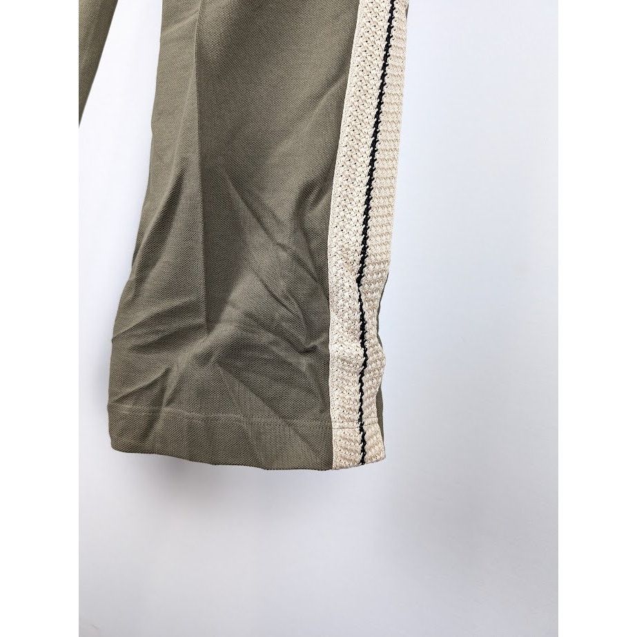 Palm Angels o1rshd1 Monogram Piquet Track Pant in Brown Off White Size US 34 / EU 50 - 16 Thumbnail