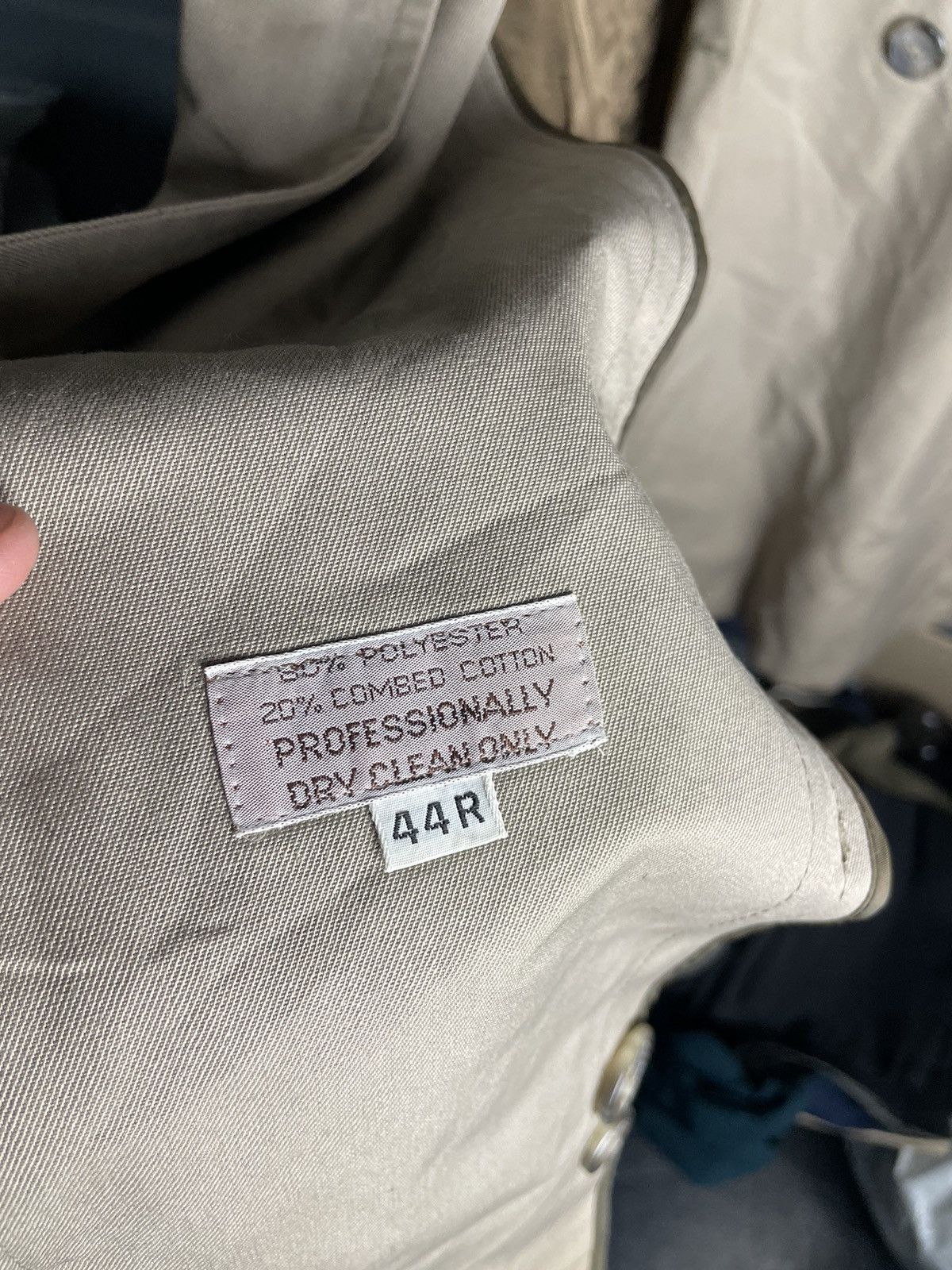 Christian Dior Monsieur Vintage Christian Dior monsieur trench-coat wool lined 44r Size US L / EU 52-54 / 3 - 15 Thumbnail