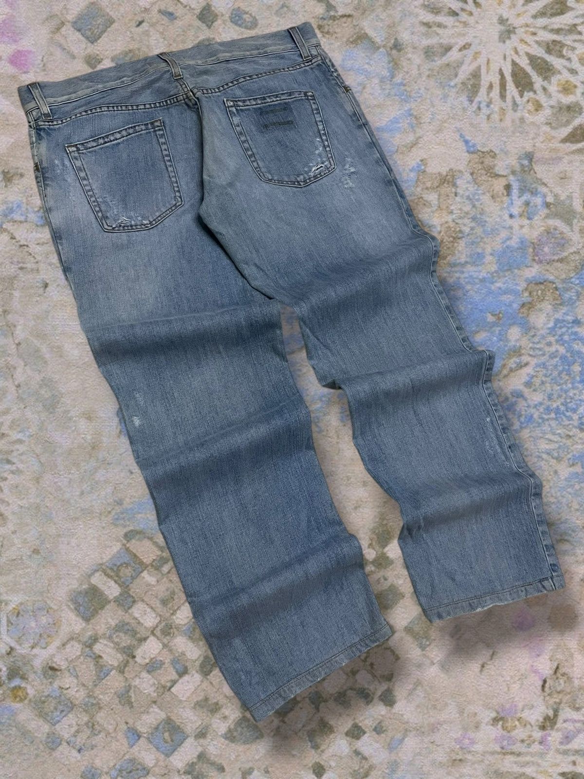Dolce & Gabbana Vintage Authentic Designer Dolce & Gabbana Distressed Denim Size US 36 / EU 52 - 11 Thumbnail