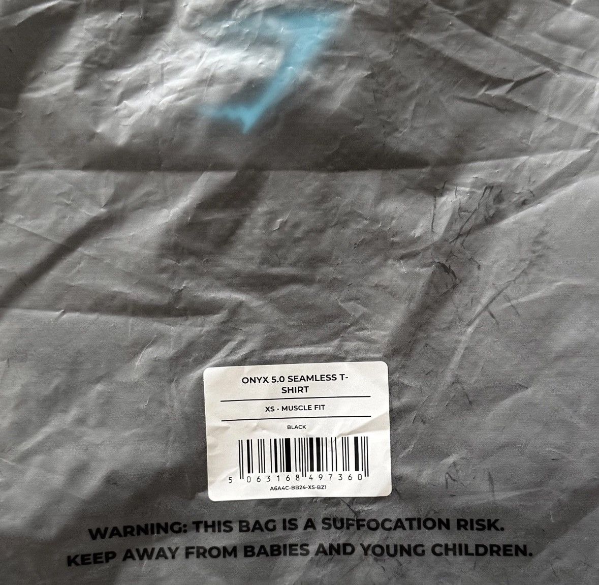 Gymshark Gymshark Onyx V5 Short Sleeve Blue / Onyx Grey | Grailed