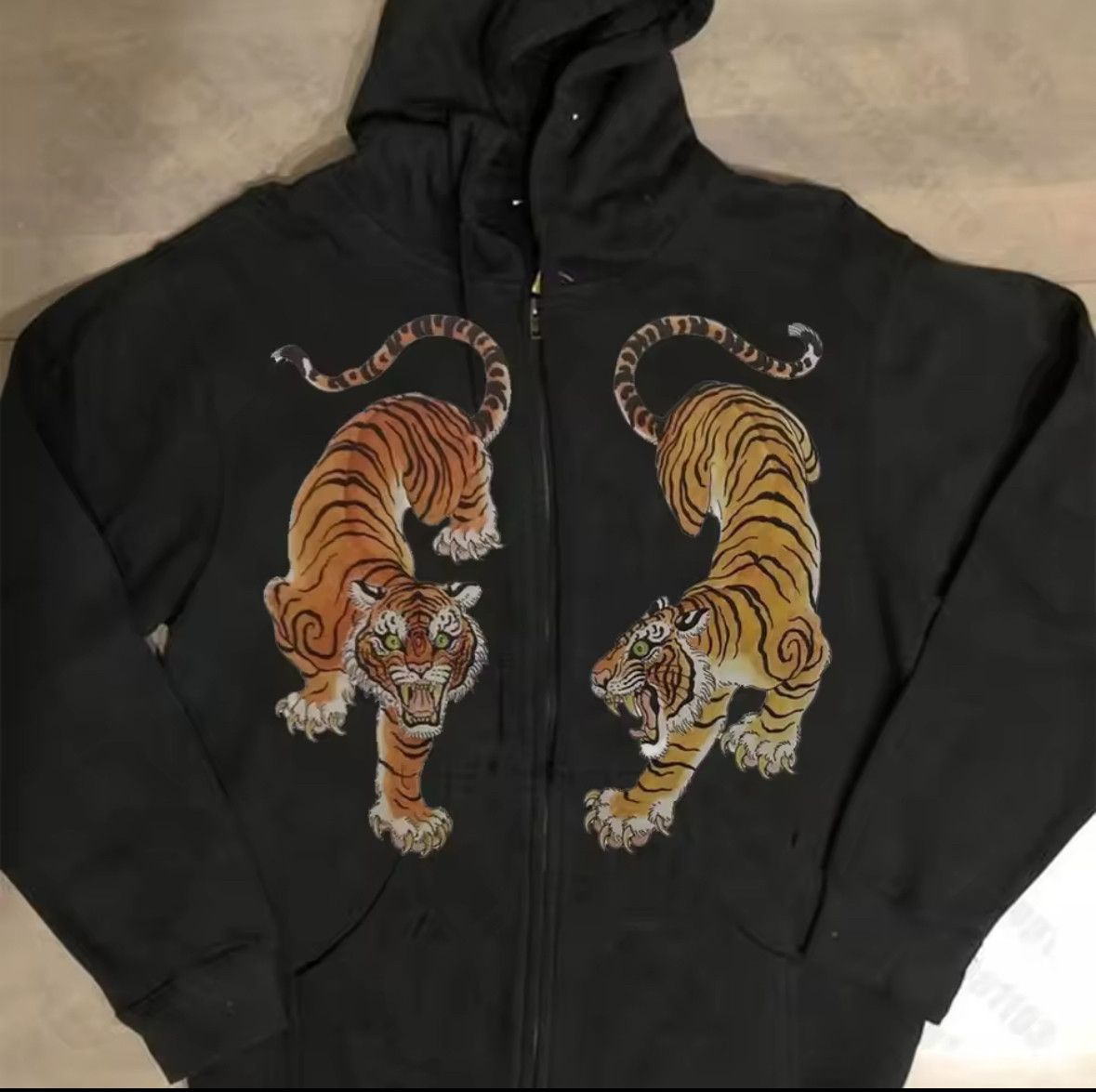 Other High Street Fashion Punk Y2K Tigers Print Hoodies Size US M / EU 48-50 / 2 - 1 Thumbnail