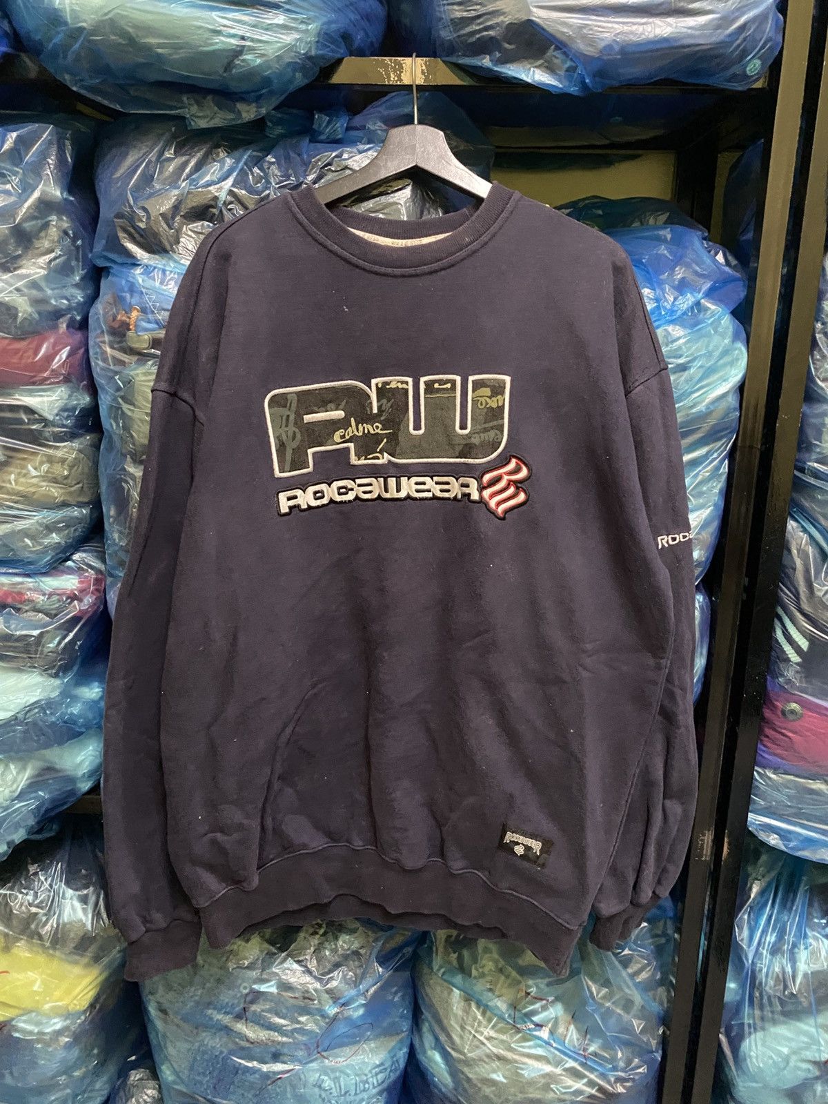 Rocawear VINTAGE Y2K ROCAWEAR SWEATSHIRT Size US XL / EU 56 / 4 - 1 Thumbnail