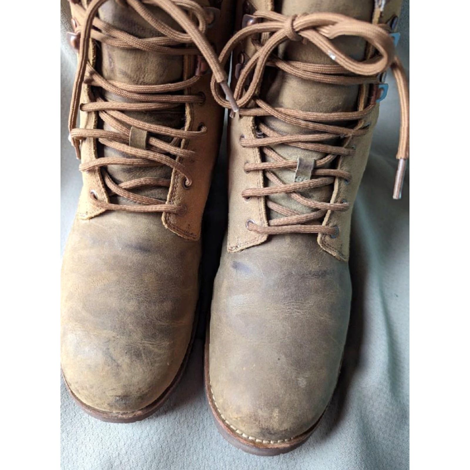 Ugg VINTAGE UGG MEN BOOT 10 US BROWN SHEARLING SUEDE LEATHER WINTER SNOW CREPE Size US 10 / EU 43 - 6 Thumbnail