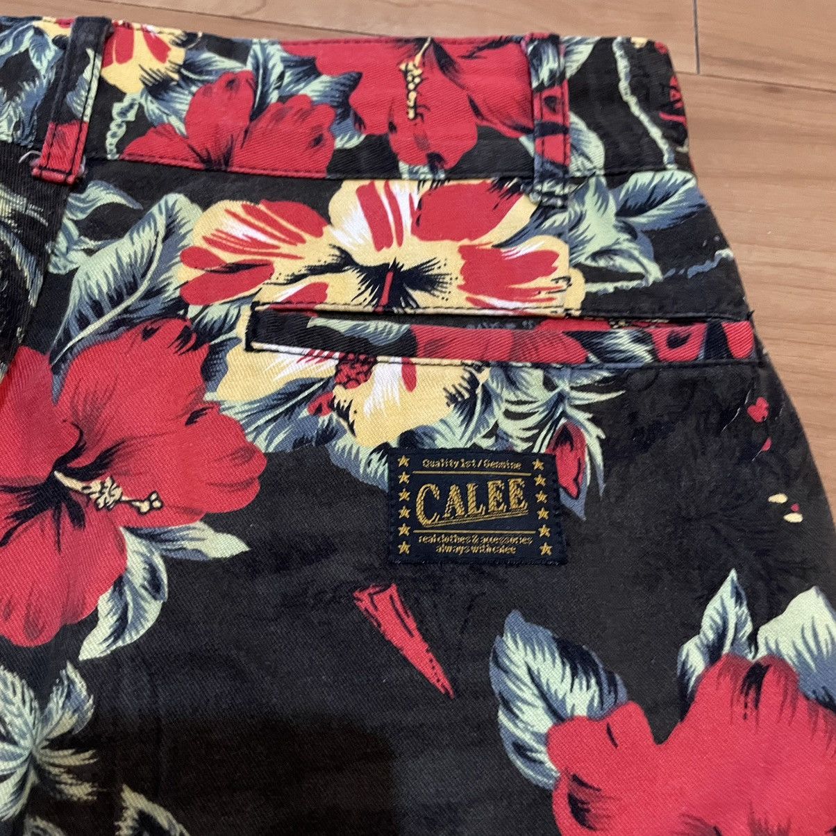 Japanese Brand Calee hawaii aloha flower short pant Size US 30 / EU 46 - 4 Thumbnail