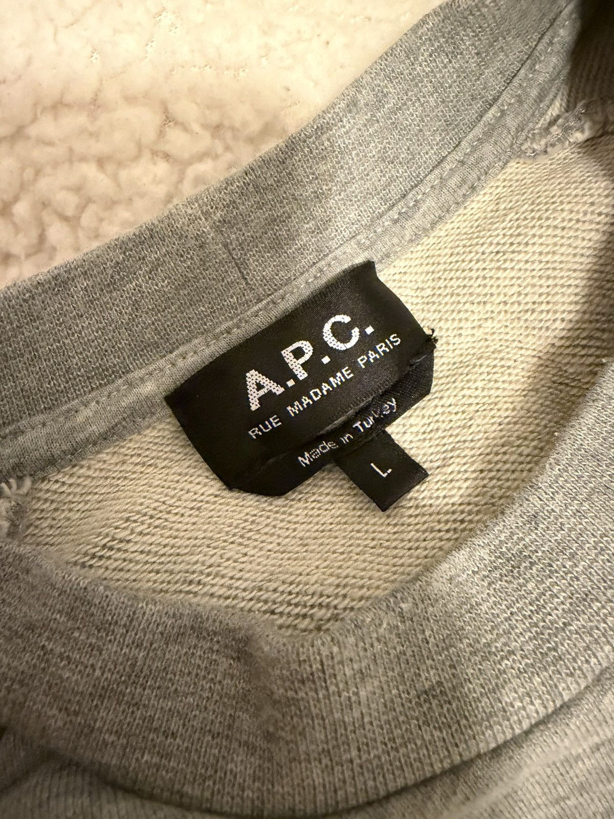 A.P.C. APC x Sho Shibuya Raglan Sweatshirt Size US L / EU 52-54 / 3 - 4 Thumbnail