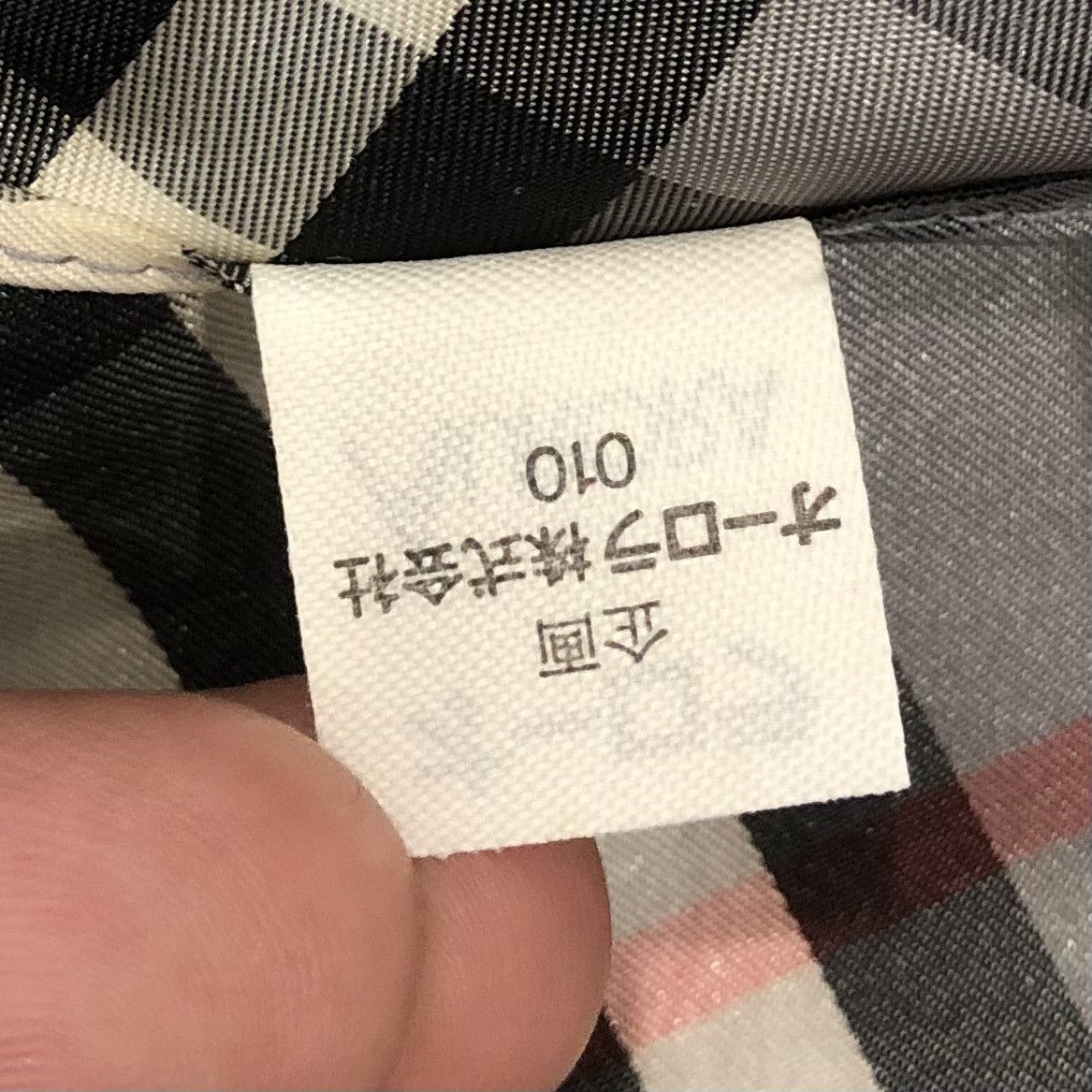 Burberry Burberry's Checked Novacheck Waterproof Folding Umbrella Size ONE SIZE - 14 Thumbnail