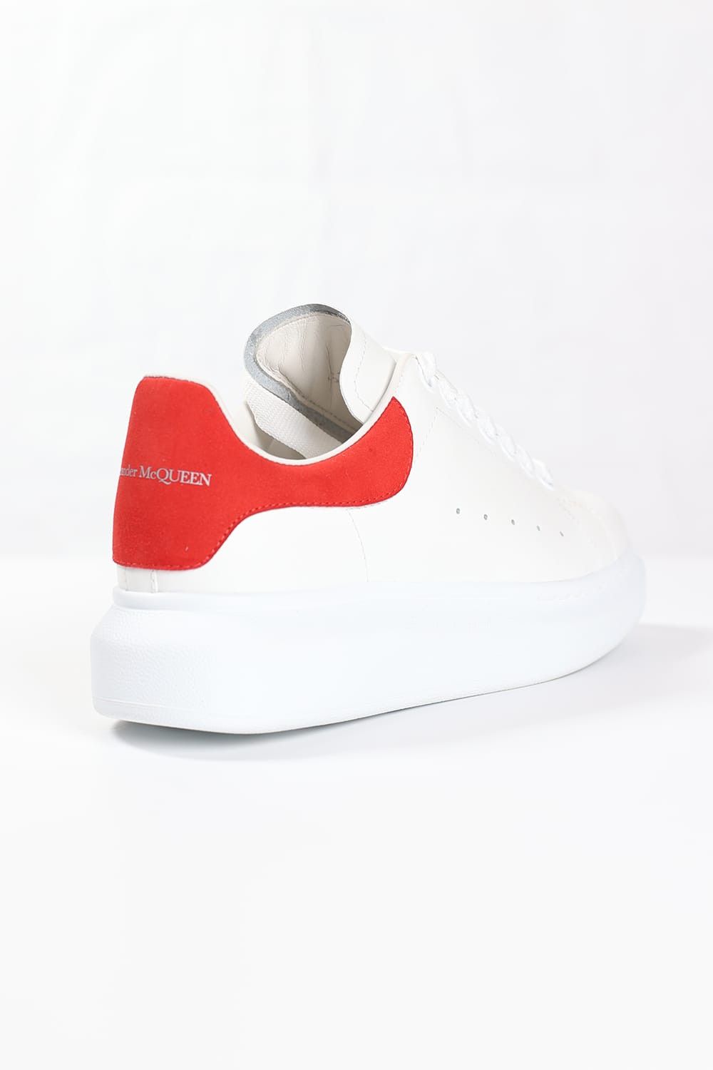 Alexander McQueen o1w1db10925 Oversized Sneaker in White/Red Size US 4.5 / IT 34.5 - 3 Thumbnail