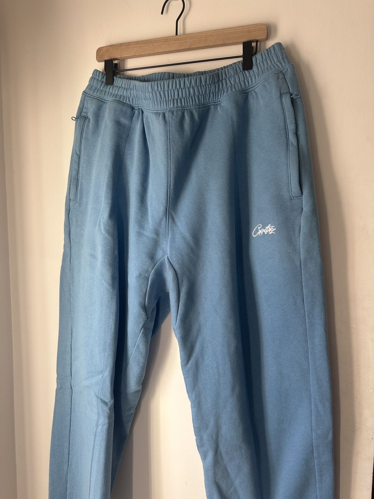 Corteiz Corteiz HMP V2 Baby Blue Sweatpants | Grailed