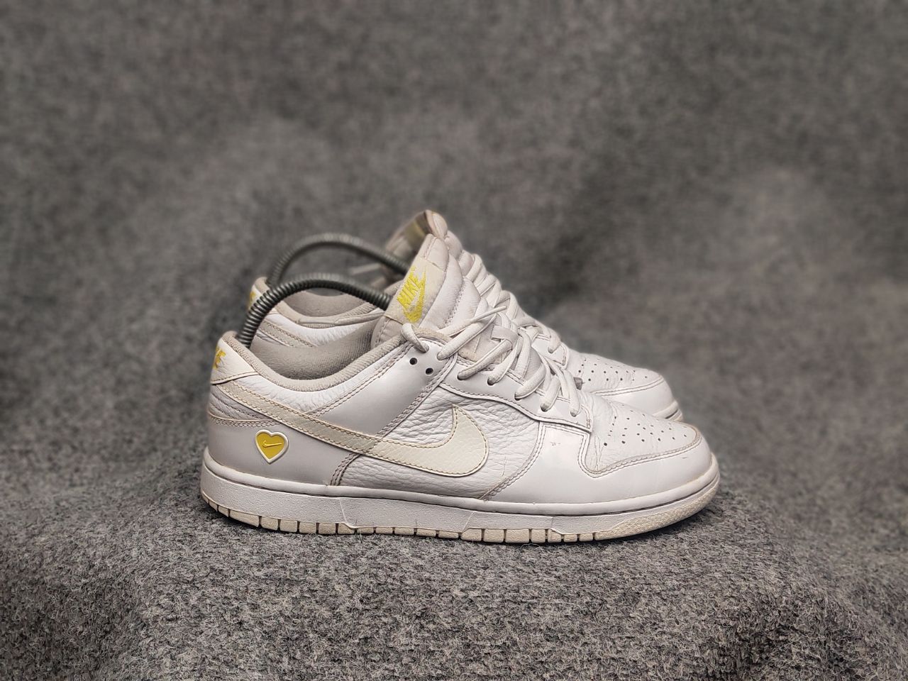 Nike Nike Dunk Low Valentines Yellow Heart Sneakers Vintage Shoes Size US 9 / IT 39 - 1 Thumbnail