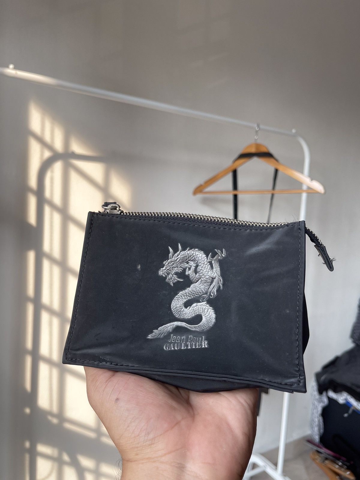 Jean Paul Gaultier 90s Jean paul gaultier dragon small pouch wallet Size ONE SIZE - 3 Thumbnail