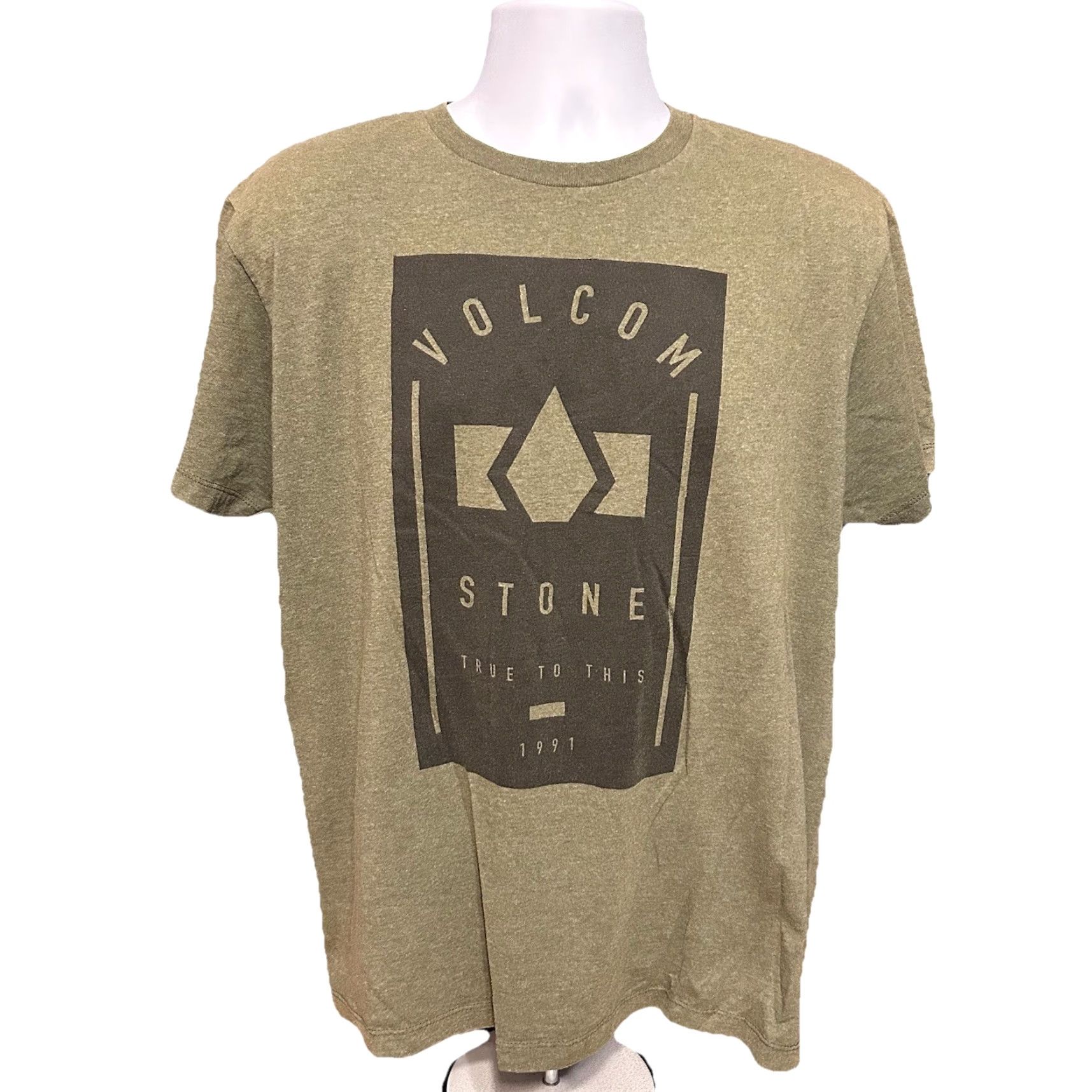Volcom Volcom Stone Shirt Men XL Green Short Sleeve True To This 1997 Skateboarding Tee Shirt Size US XL / EU 56 / 4 - 2 Thumbnail