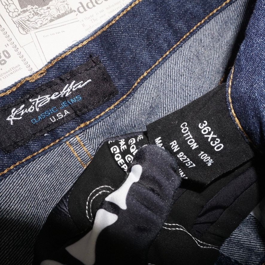 Vintage 36 - Vintage Y2K Kno Betta denim 2000s shorts baggy jorts Size US 36 / EU 52 - 3 Thumbnail
