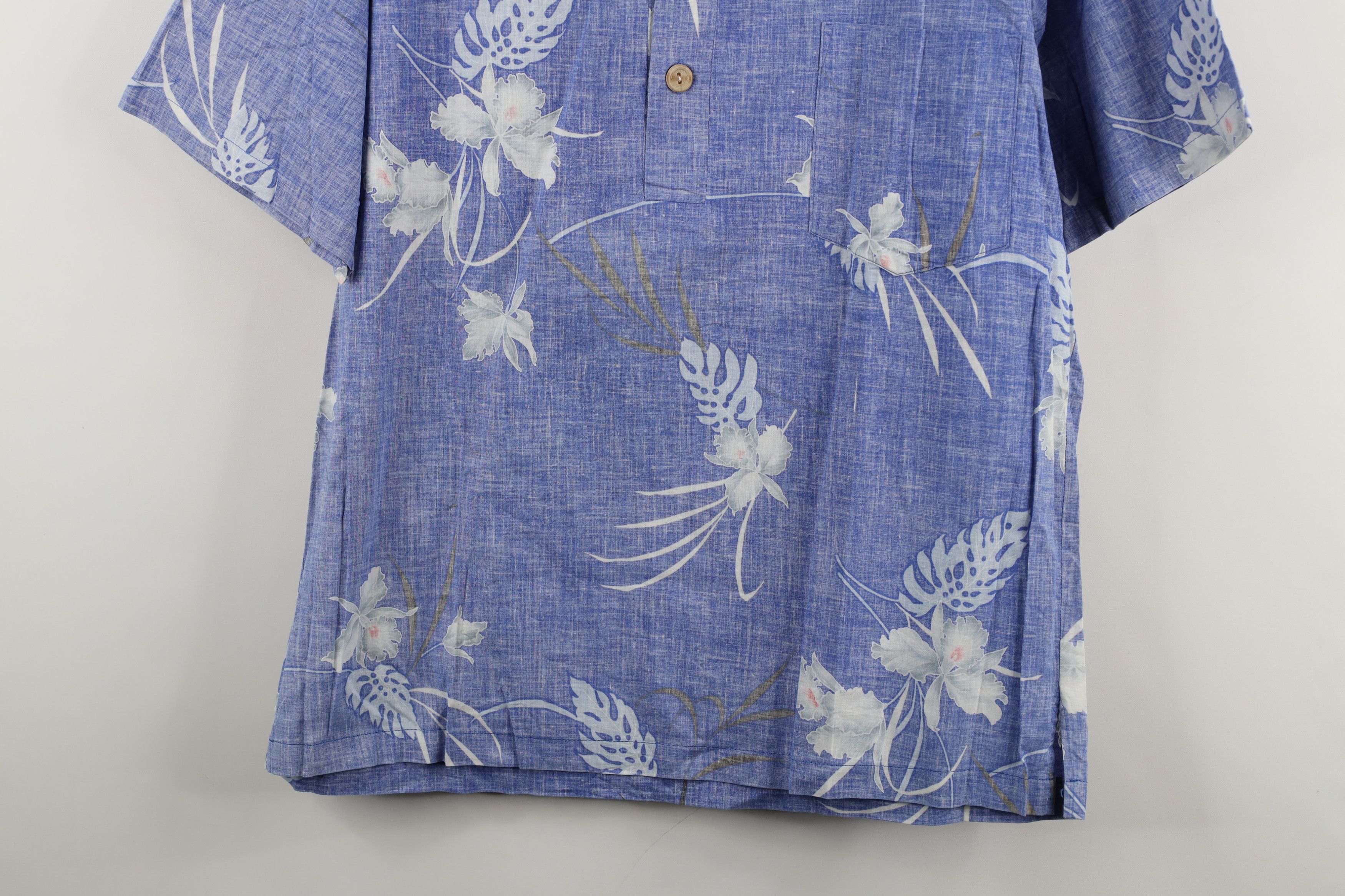 Vintage Vintage 70s Streetwear Flower Hawaiian Button Down Polo USA Size US M / EU 48-50 / 2 - 3 Thumbnail