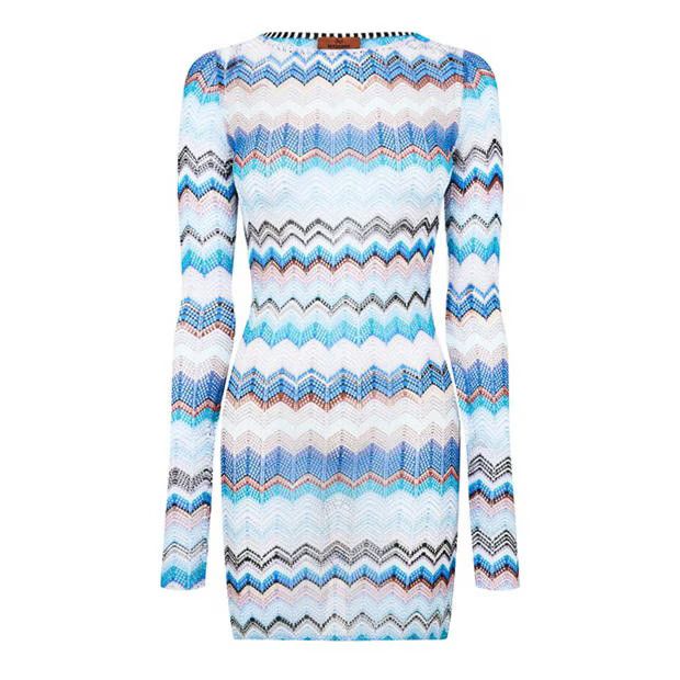 Missoni o1g2r1mq1124 Mini Dresse in Multicolor Size M / US 6-8 / IT 42-44 - 1 Thumbnail