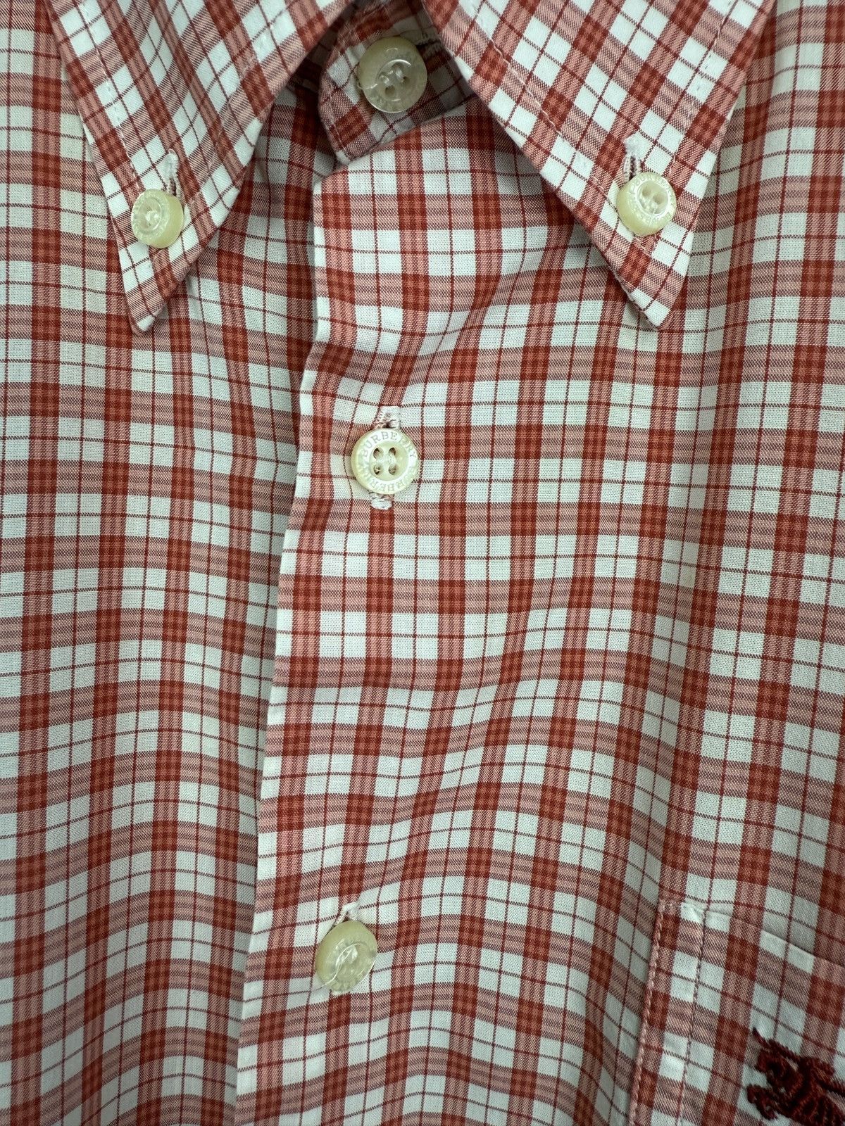 Burberry 🇬🇧 Vintage 90s Burberry London Shirt Rare Retro Hype Y2K Size US L / EU 52-54 / 3 - 5 Thumbnail