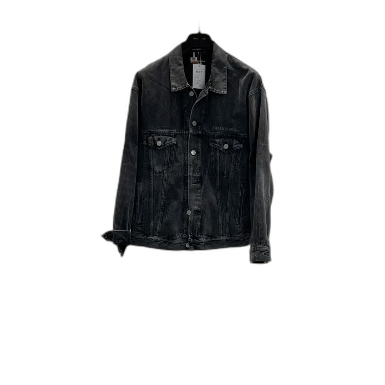 Balenciaga balenciaga denim jacket in S Size US S / EU 44-46 / 1 - 1 Thumbnail