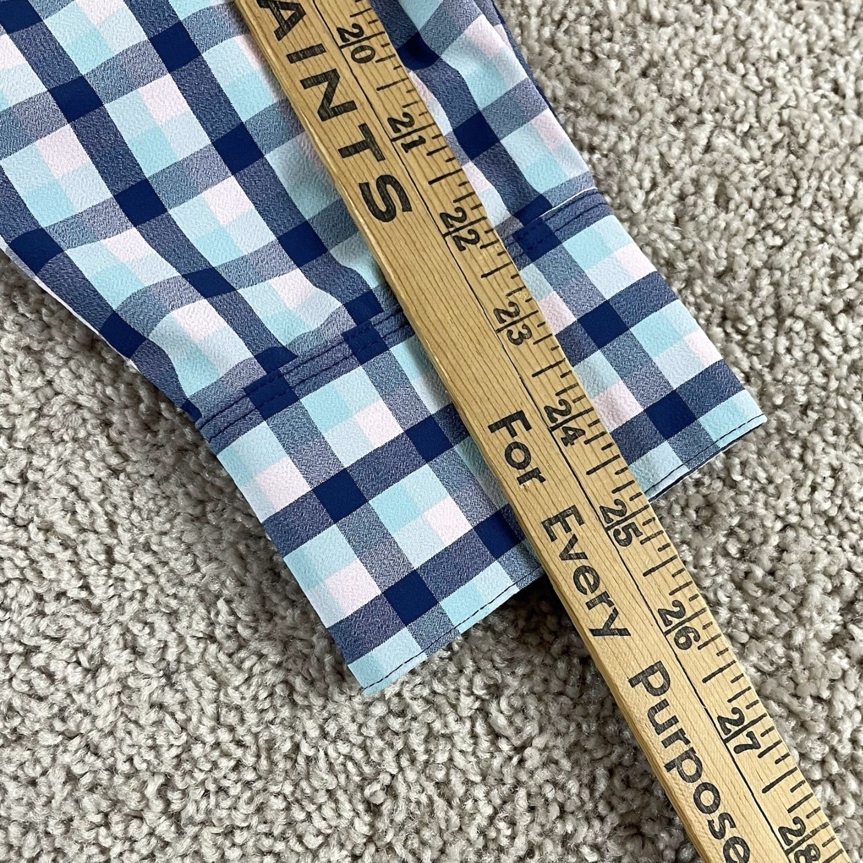 Mizzen+Main Mizzen+Main Shirt Mens Medium Colorful Plaid Multicolor Button-Up Long Sleeve Stretch Regular Classic Leeward Collection F135 Size US M / EU 48-50 / 2 - 7 Thumbnail