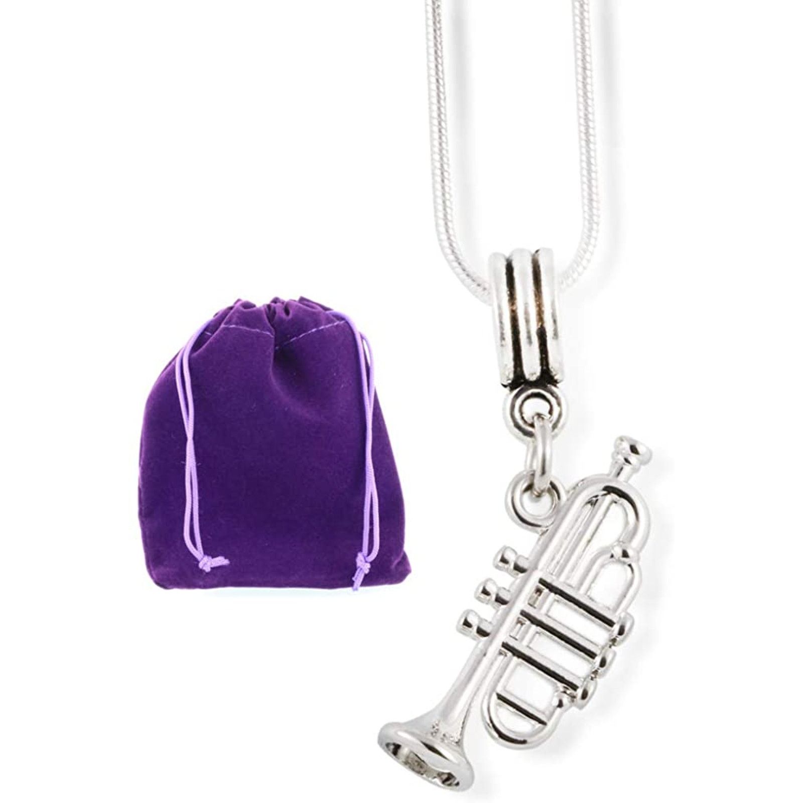 & Other Stories Trumpet Necklace - Trumpet Pendant Music Musical Instrument Size ONE SIZE - 1 Thumbnail