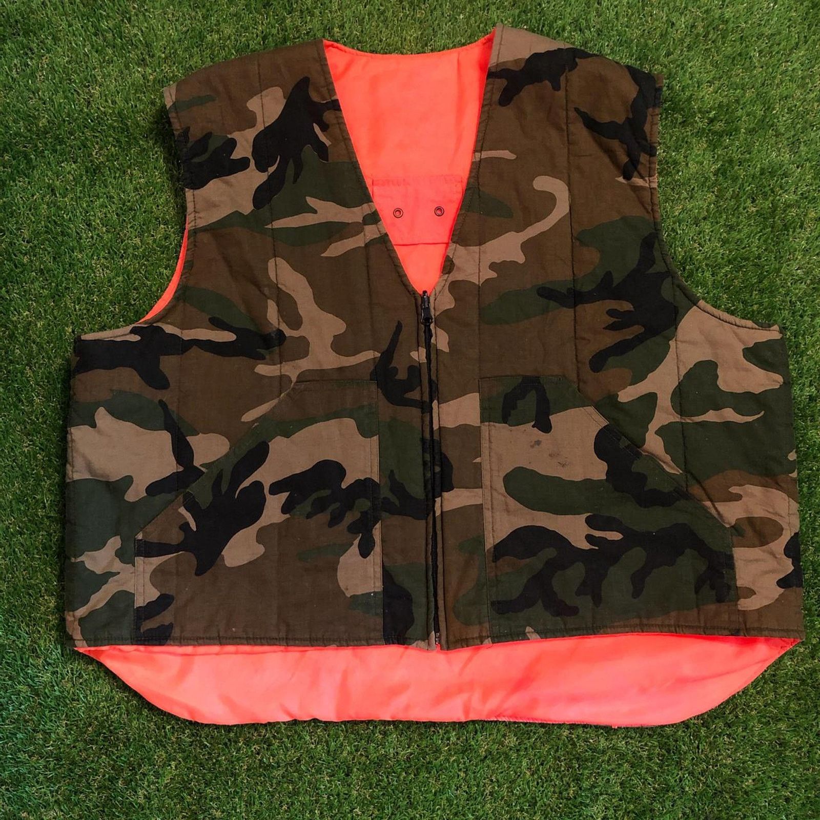 Other Reversible Camo/Orange, Medium-Weight Hunting & Fishing Vest Size US M / EU 48-50 / 2 - 1 Thumbnail