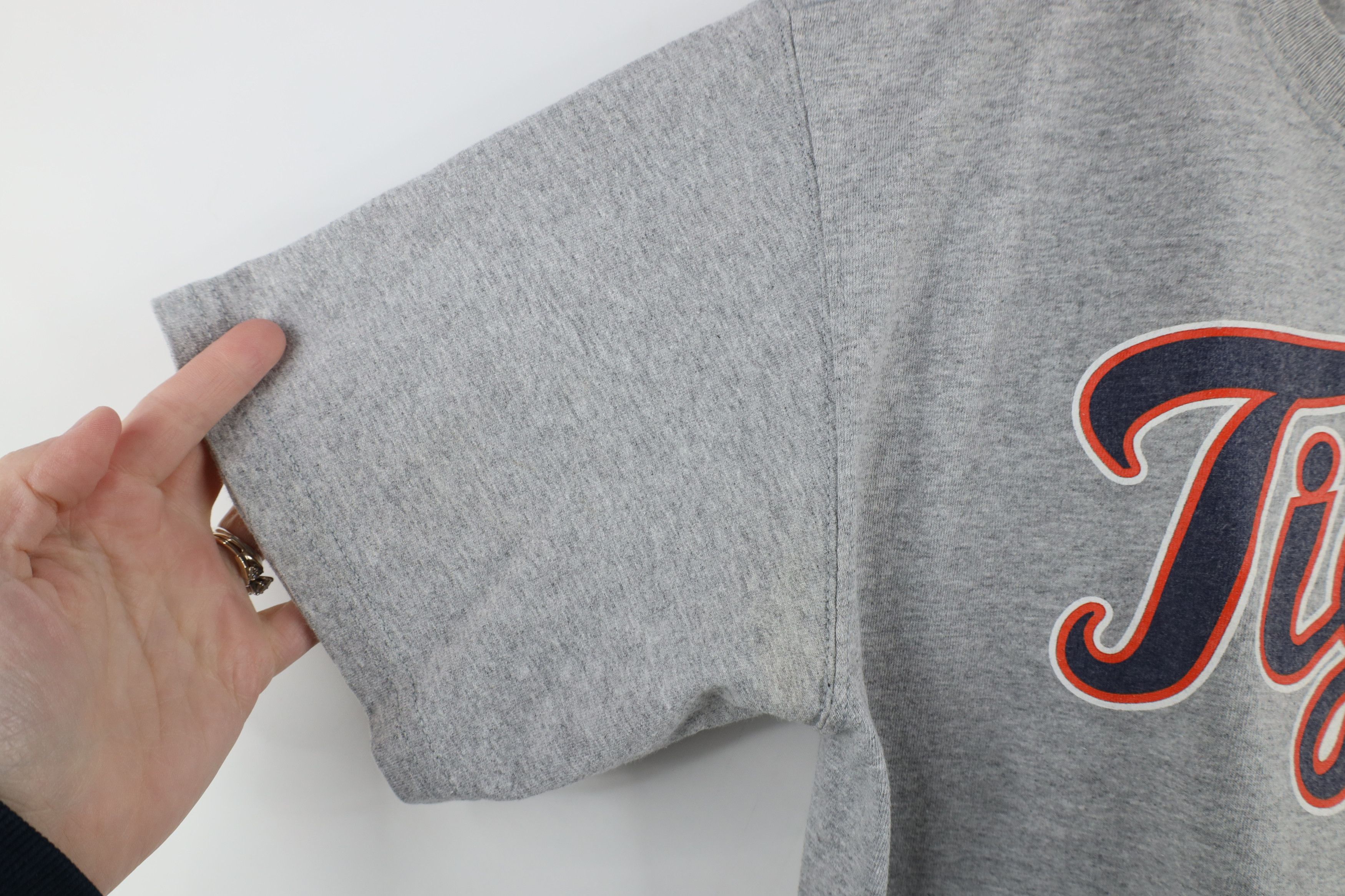 Nike × Vintage Y2K Nike Scott Mini Swoosh Detroit Tigers Baseball T-Shirt Size US S / EU 44-46 / 1 - 8 Thumbnail