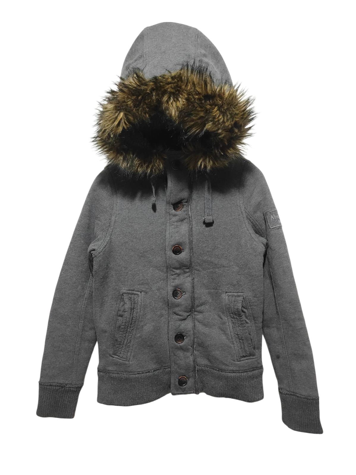 Abercrombie & Fitch Abercrombie & Fitch Sherpa Zipper fur hoodie LGB style Size US S / EU 44-46 / 1 - 2 Thumbnail