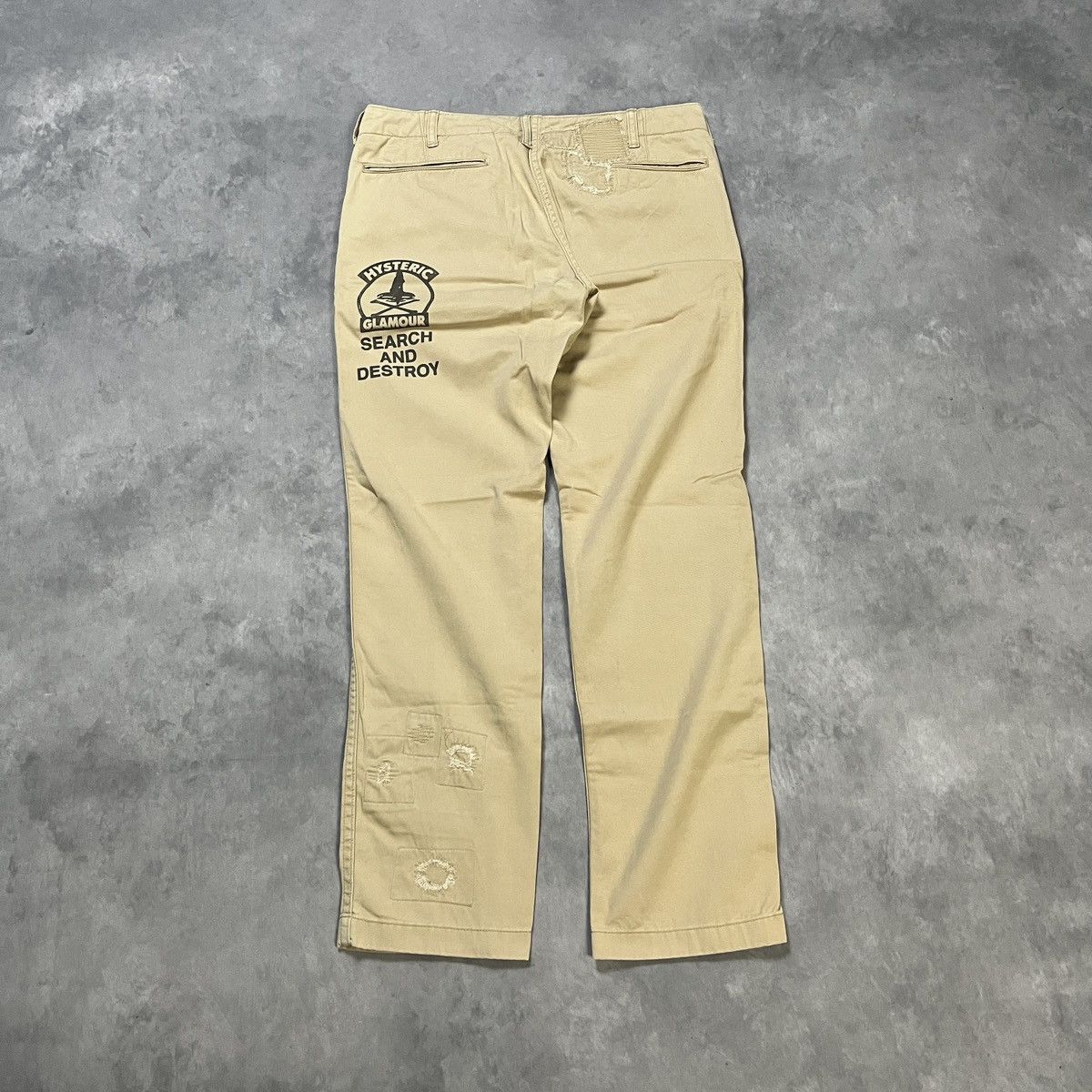 Hysteric Glamour Hysteric Glamour - Search And Destroy Disstresed Chino Size US 30 / EU 46 - 9 Thumbnail
