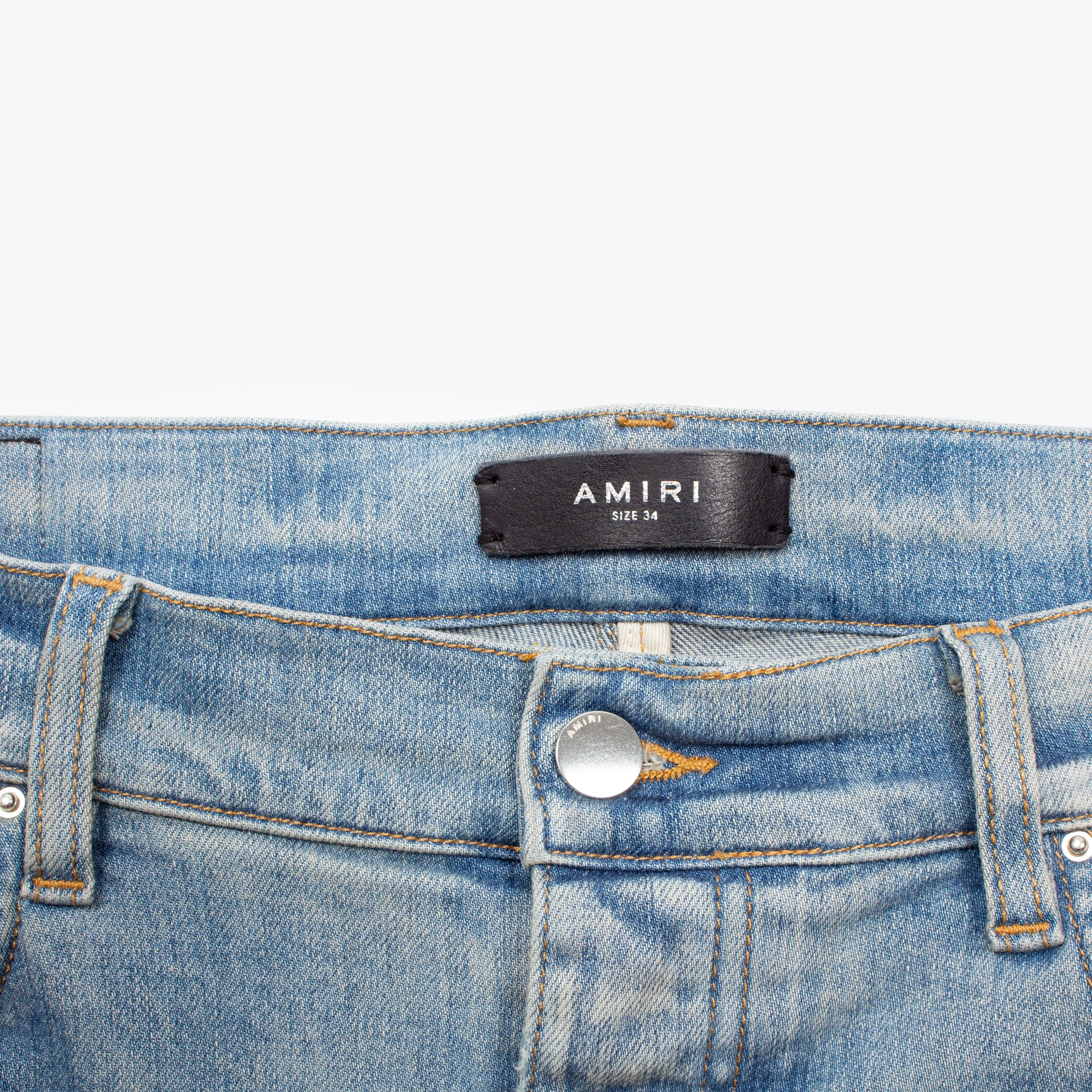 Amiri AMIRI PATCHWORK DENIM Size US 34 / EU 50 - 4 Thumbnail