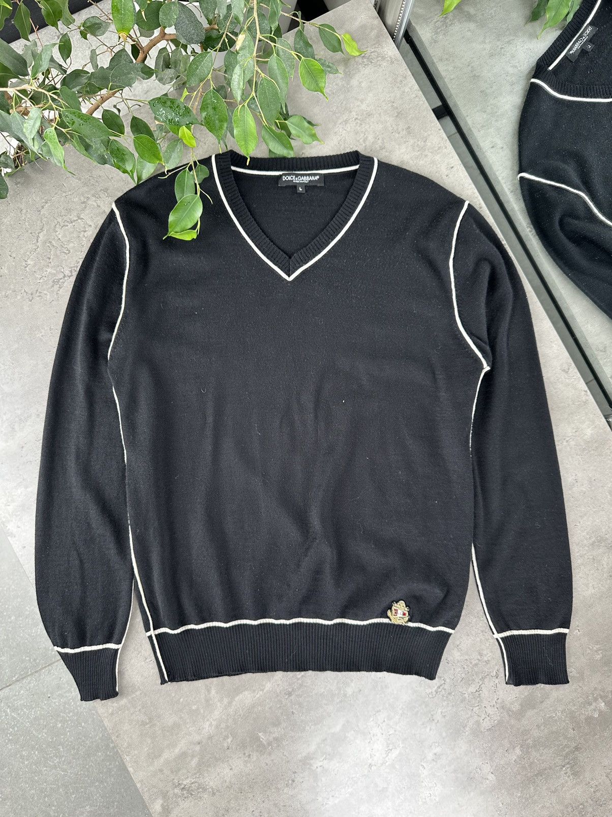 Dolce & Gabbana Dolce&Gabbana Vintage Sweater Size US L / EU 52-54 / 3 - 1 Thumbnail