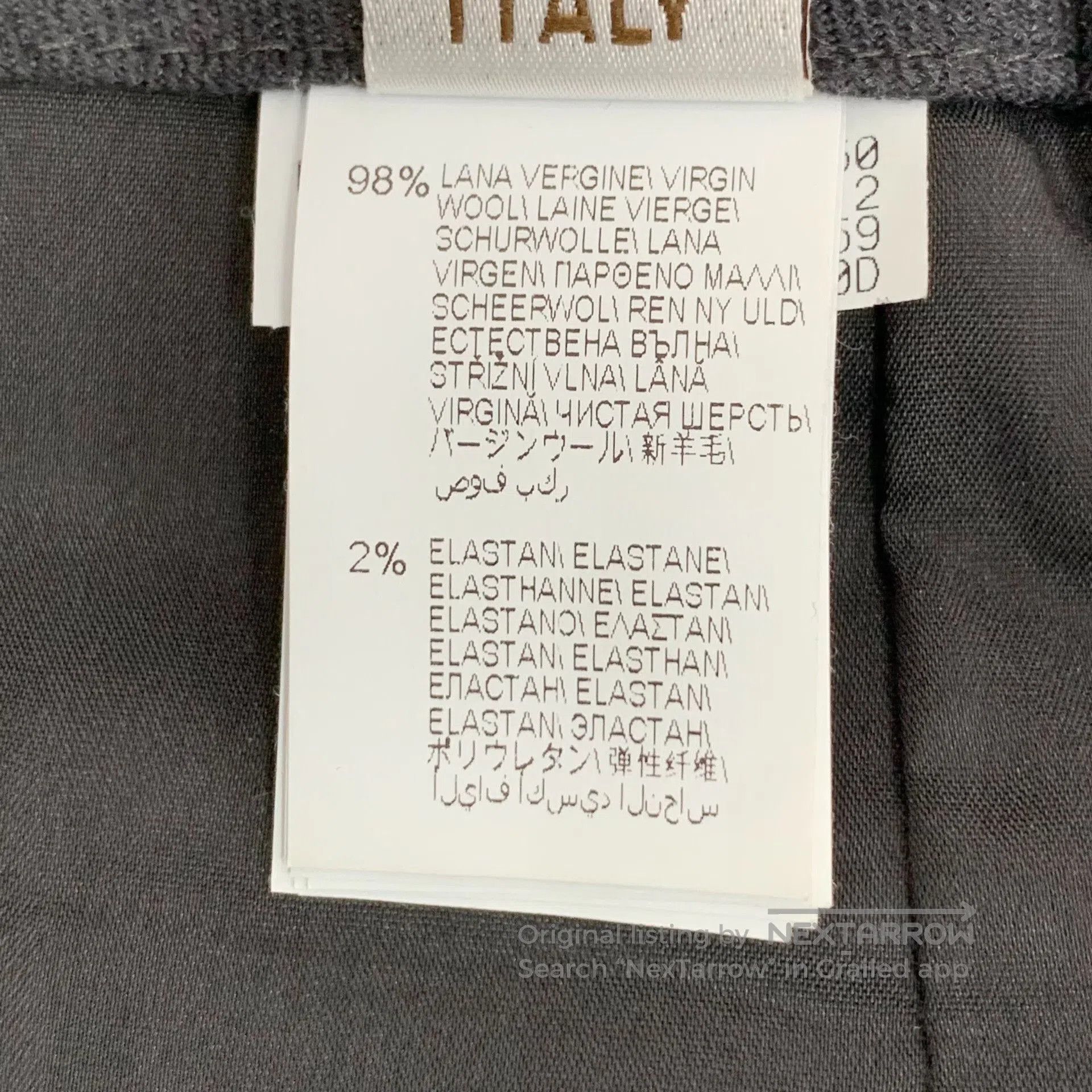 Brunello Cucinelli Brunello Cucinelli Wool Beaded Belt Skirt. Size 37" - 7 Thumbnail