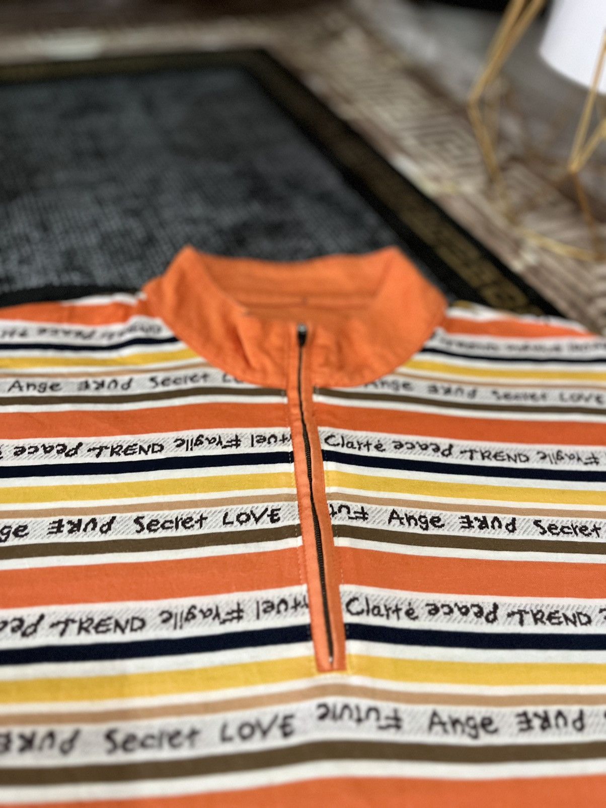 Jean Charles De Castelbajac Vintage Jc De Castelbajac 3/4 zipper spell out shirt Size US XL / EU 56 / 4 - 3 Thumbnail