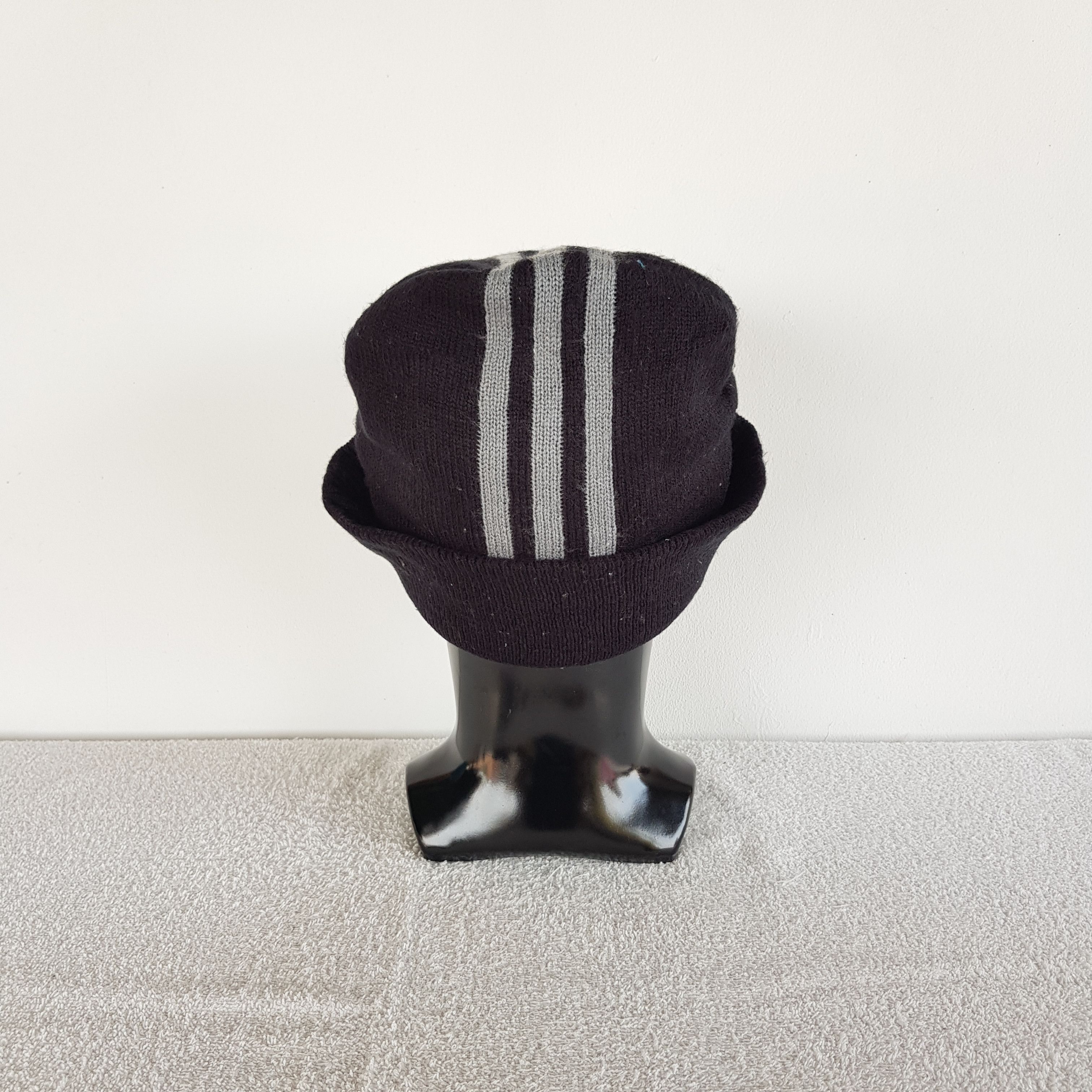 Adidas Vintage Adidas Beanie 90s Adidas Sportswear Snow Caps Hats Size ONE SIZE - 5 Thumbnail