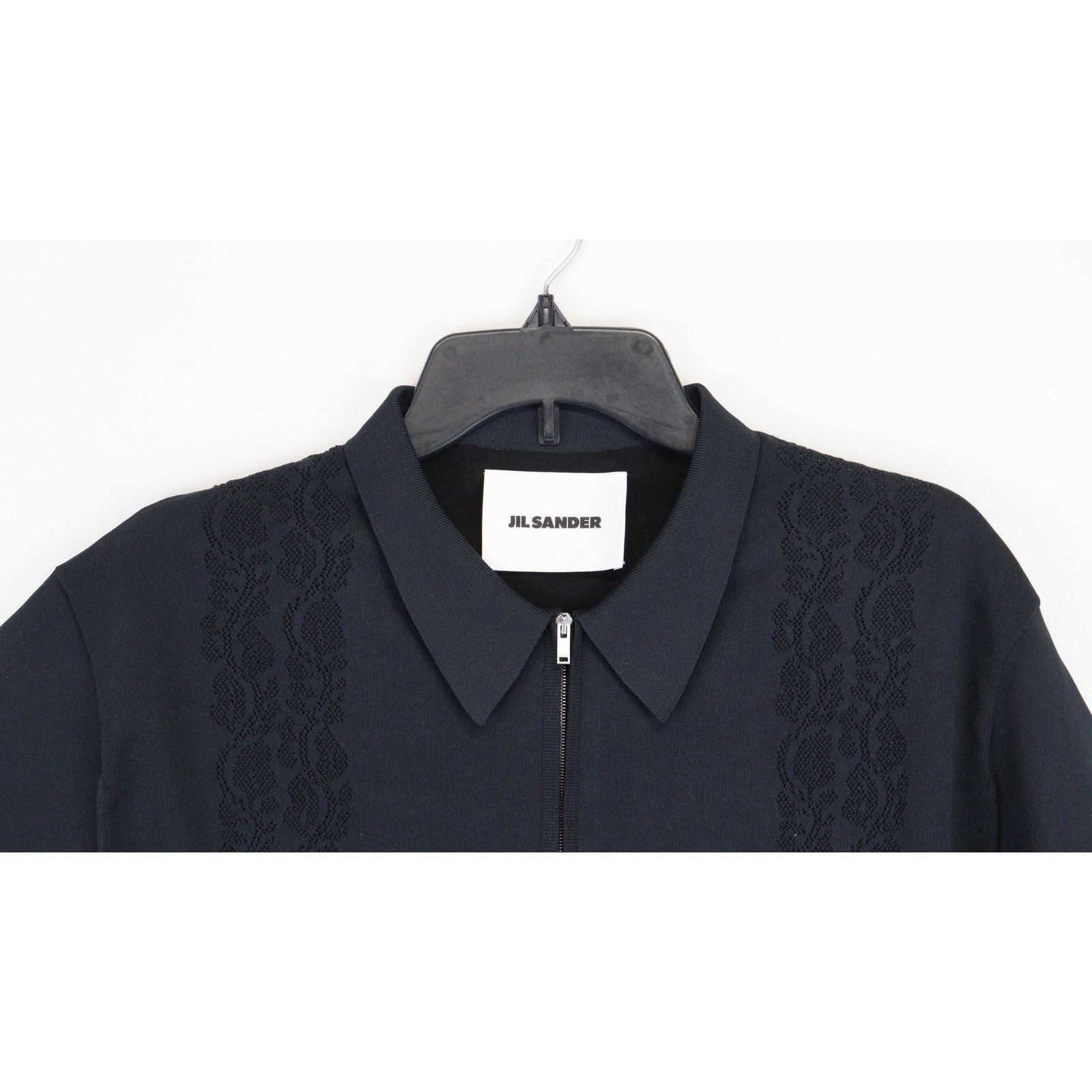 Jil Sander o1rshd1 Angel Yarn + Whirl 18 T-Shirt in Black Size US M / EU 48-50 / 2 - 3 Thumbnail