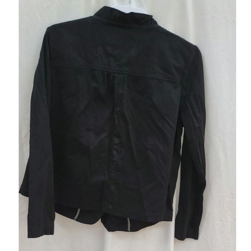 Sonoma Sonoma Black Cotton Button Jacket Size Medium Size M / US 6-8 / IT 42-44 - 2 Thumbnail