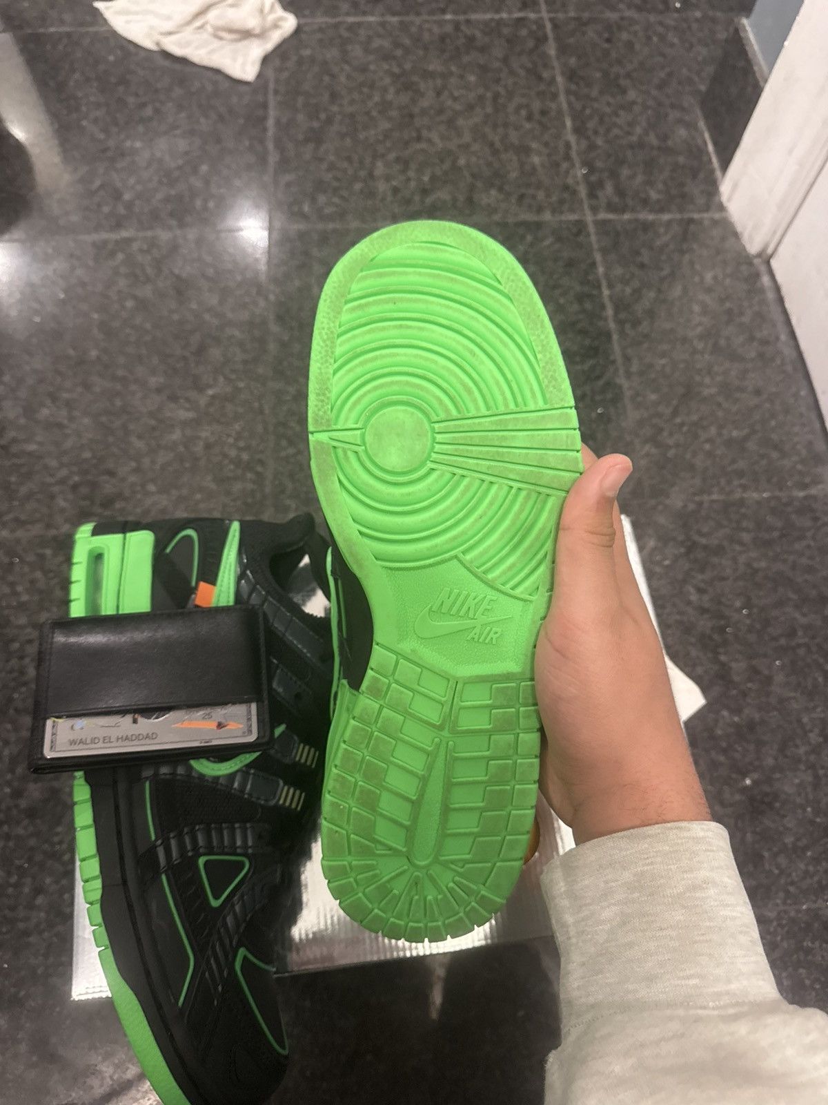 Nike × Off-White Offwhite green strike size 9.5 og all worn 1x Size US 9.5 / EU 42-43 - 6 Thumbnail