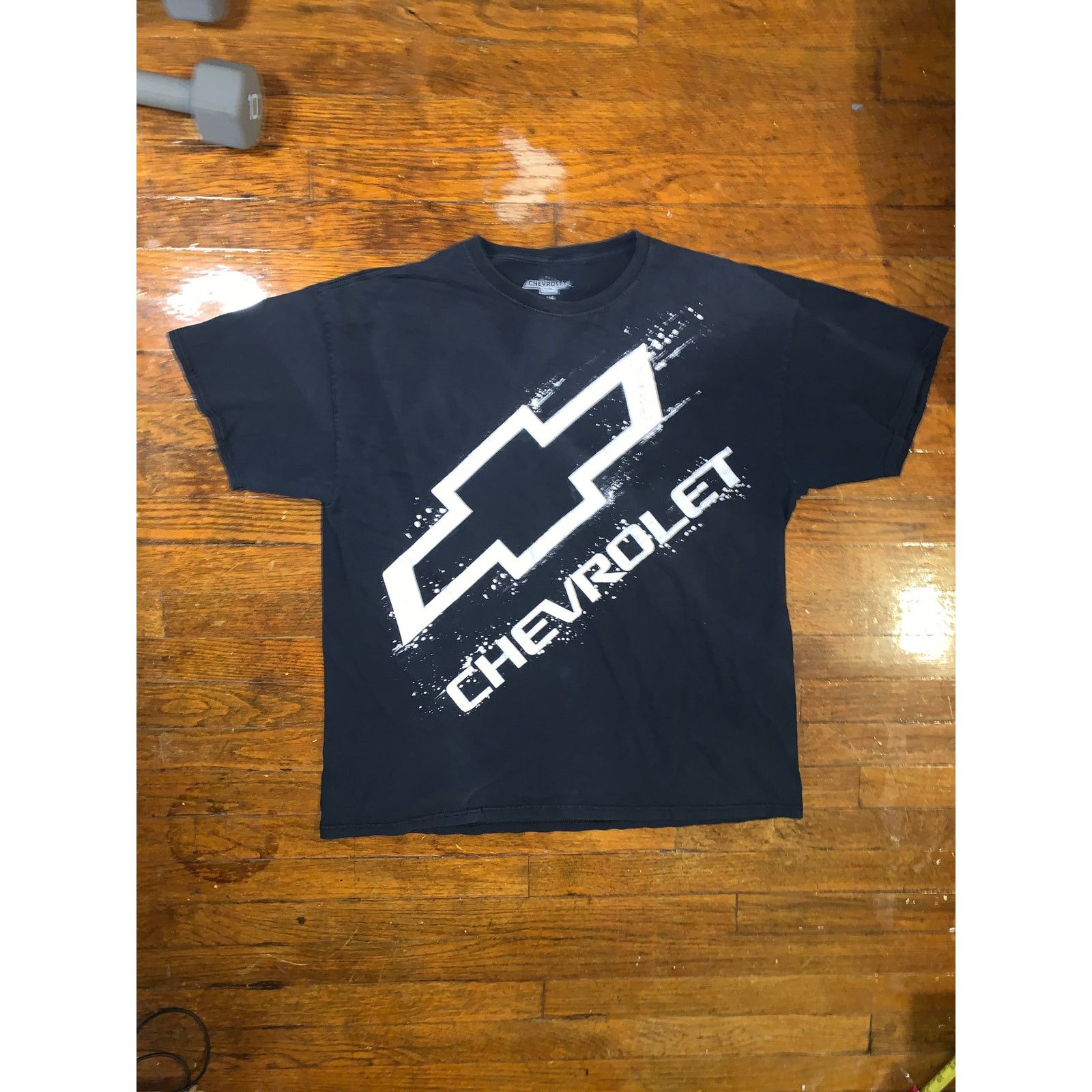 Chevrolet Chevrolet Bowtie T Shirt XL Black Faded Distressed Chevy Size US XL / EU 56 / 4 - 1 Thumbnail