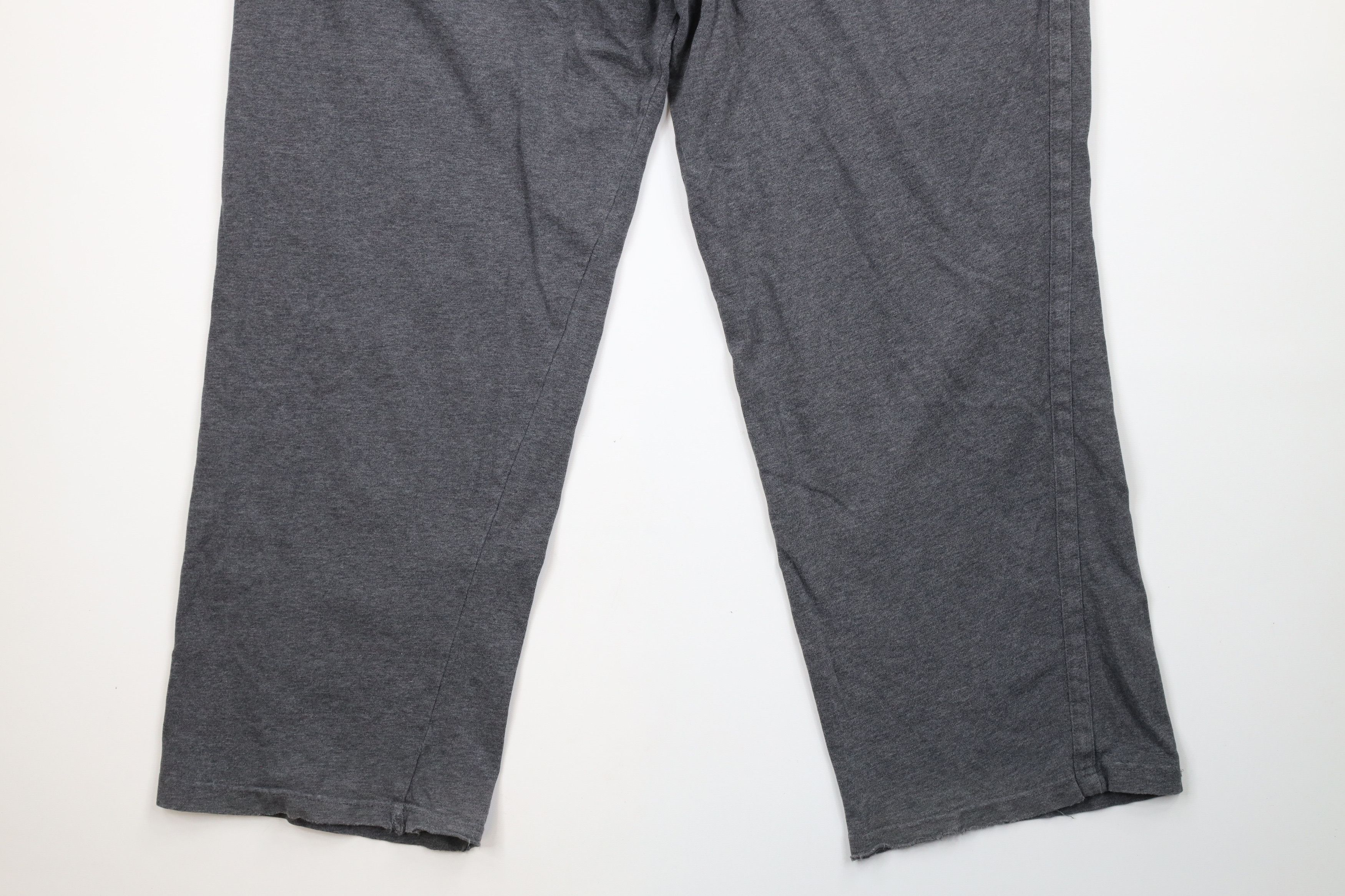 Nike × Vintage Vintage Nike Scott Mini Swoosh Wide Leg Sweatpants Size US 40 / EU 56 - 14 Thumbnail