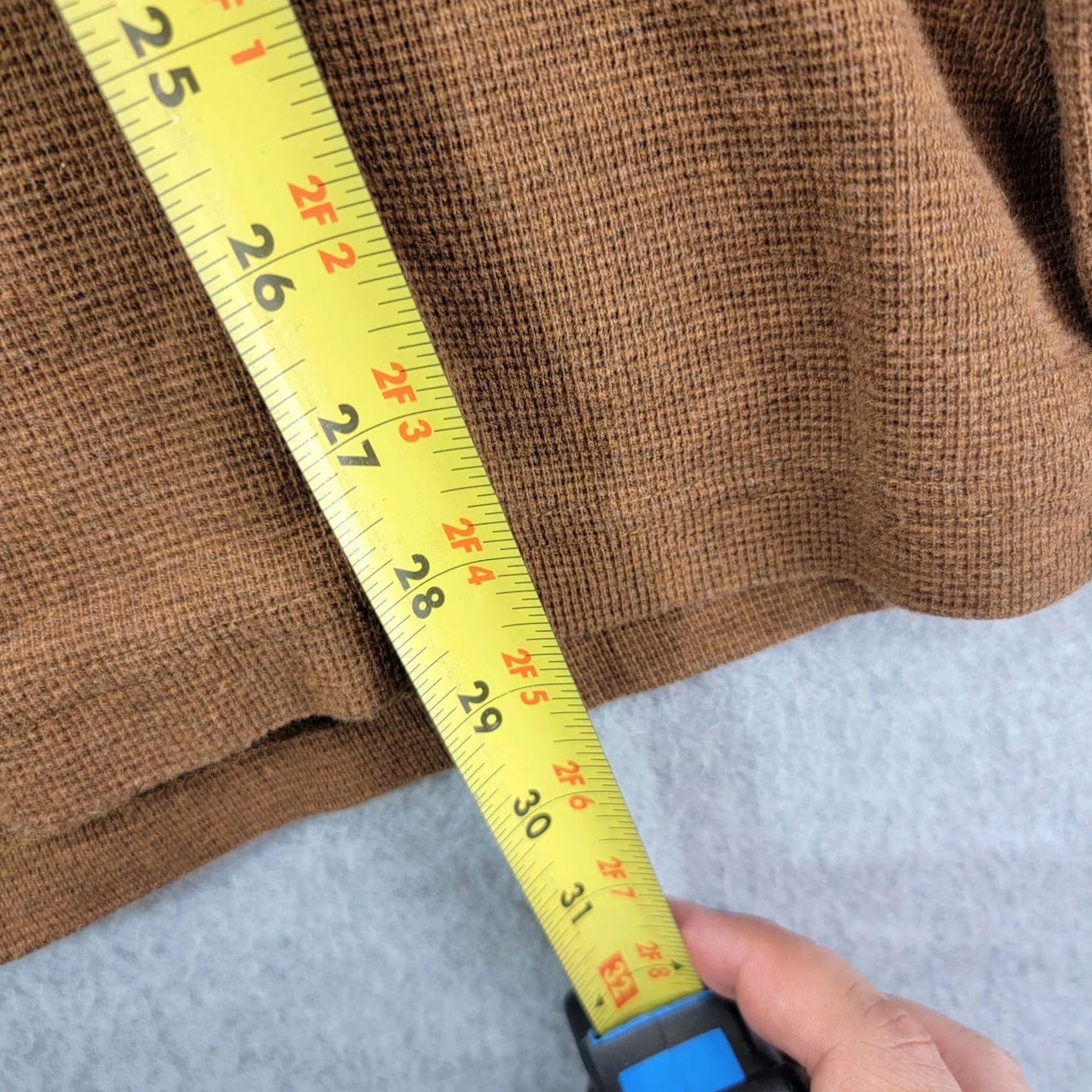 Vintage L.L. Bean Long Sleeve Thermal Shirt Mens XL Brown Buttons waffle Size US XL / EU 56 / 4 - 6 Thumbnail