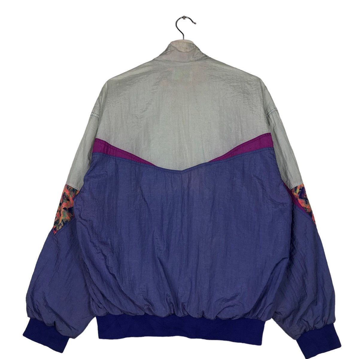 Japanese Brand 🔥90’s Vtg Bomber Jacket Nylon Star Flex Sports Big Logo Size US L / EU 52-54 / 3 - 8 Thumbnail