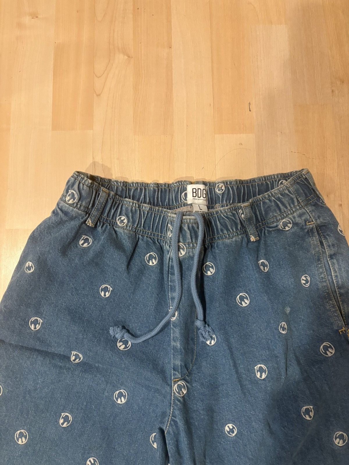Bdg BDG “Smiley Face” Jeans Size US 34 / EU 50 - 4 Thumbnail