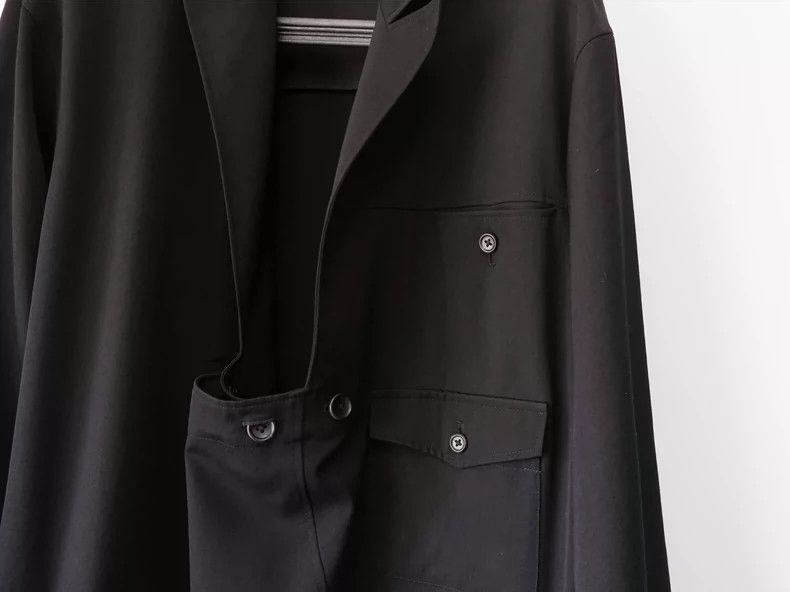 Yohji Yamamoto YohjiYamamoto 2017SS long front short back coat-2505 Size US L / EU 52-54 / 3 - 3 Thumbnail