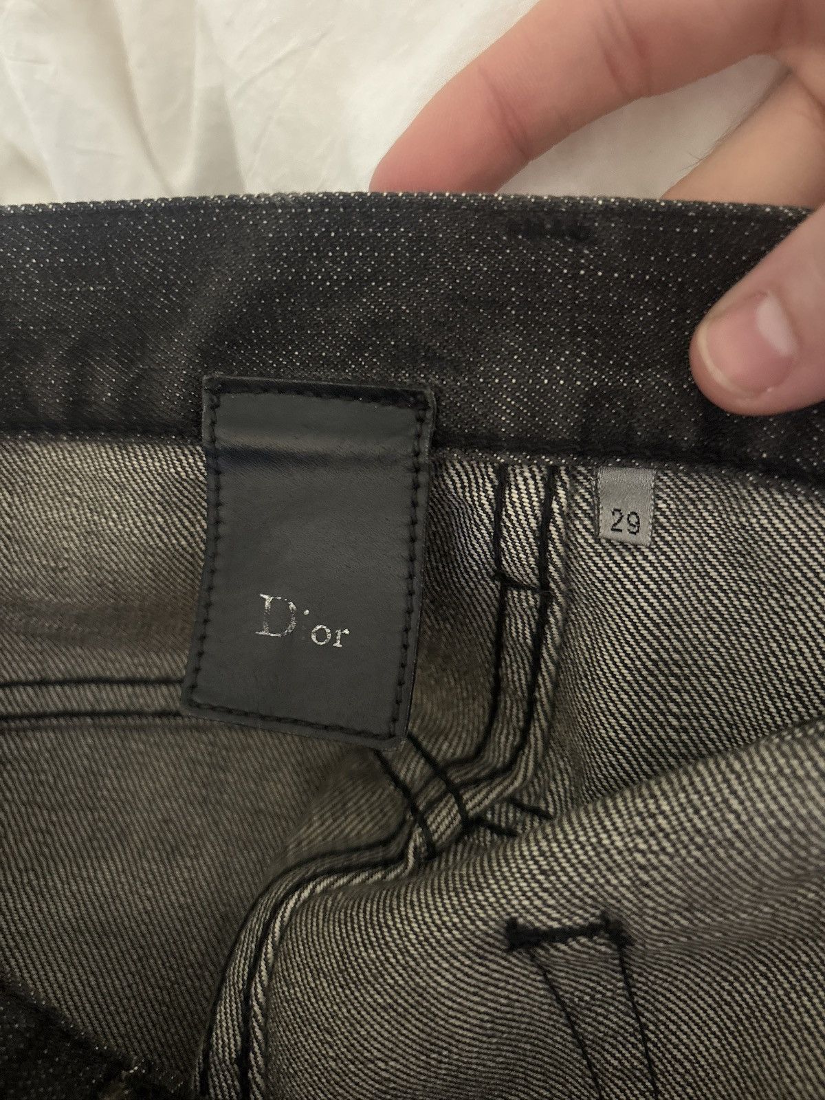 Dior Hedi Slimane SS06 Clawmark Dior Jeans Size US 29 - 6 Thumbnail