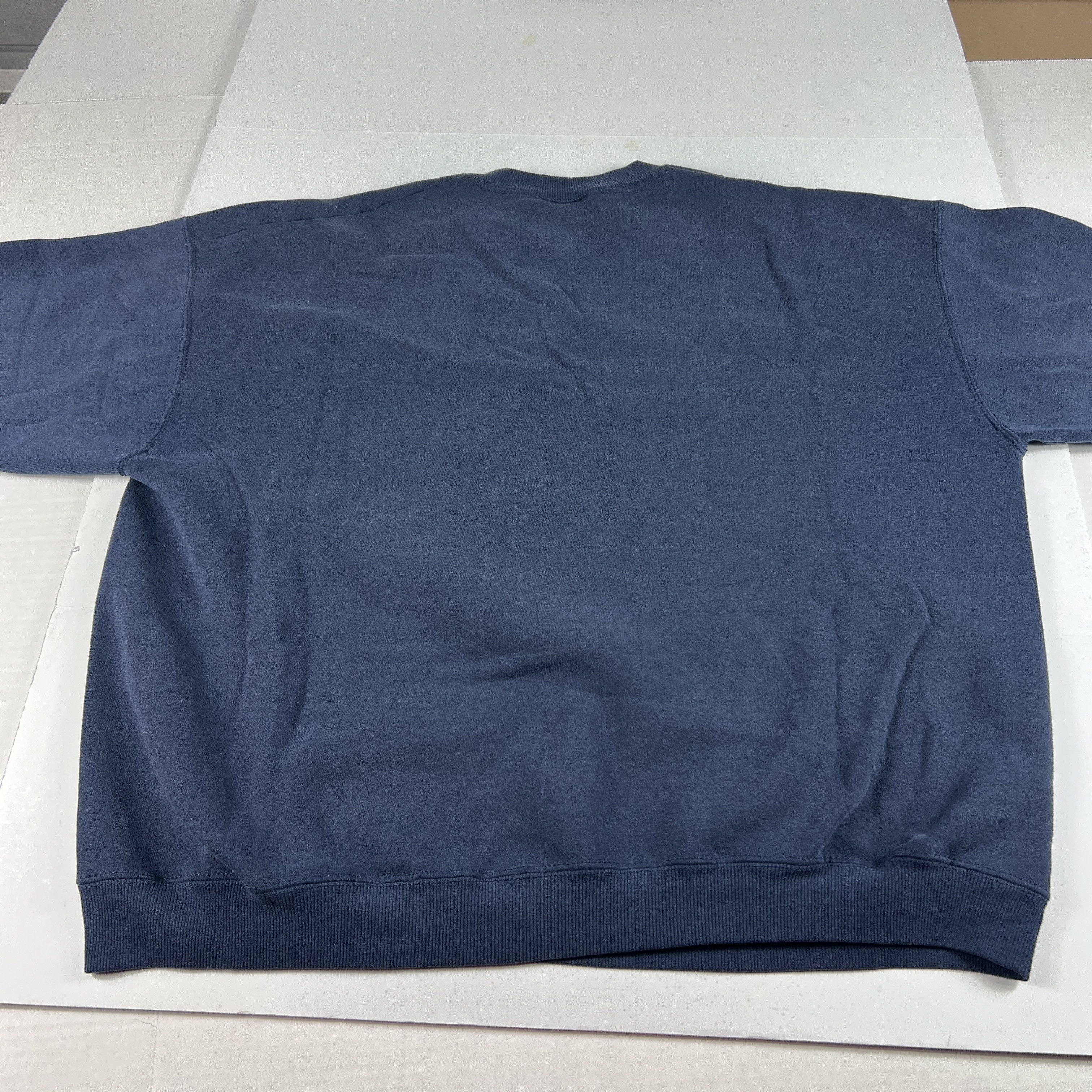 Lee × NBA × Vintage VTG Lee NBA Indiana Pacers Sweatshirt Blue Thrashed Crewneck Size US XXL / EU 58 / 5 - 13 Thumbnail