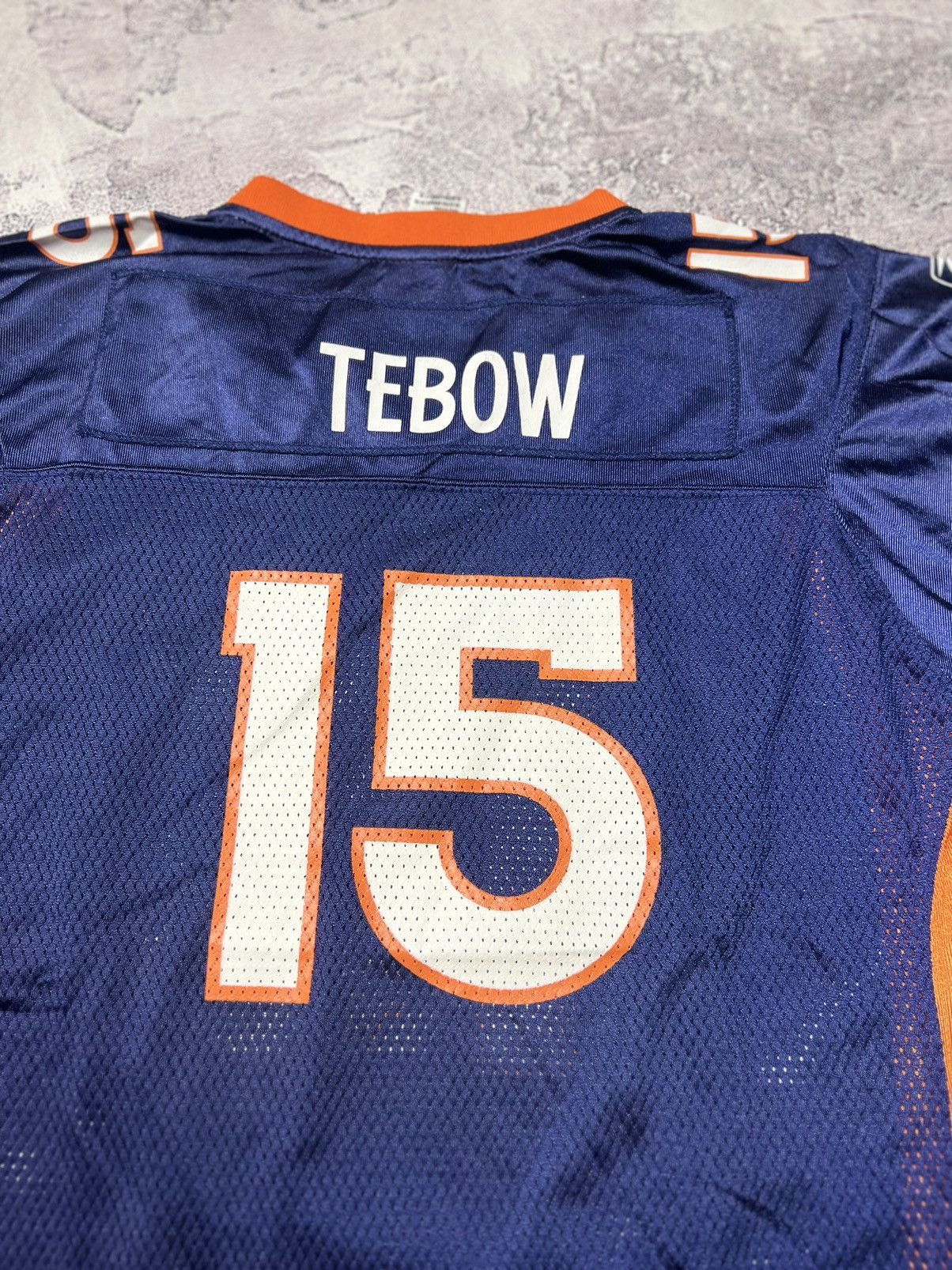 Vintage store Denver Broncos NFL Tim Tebow Jersey Lot of 2 Home Away Size 56