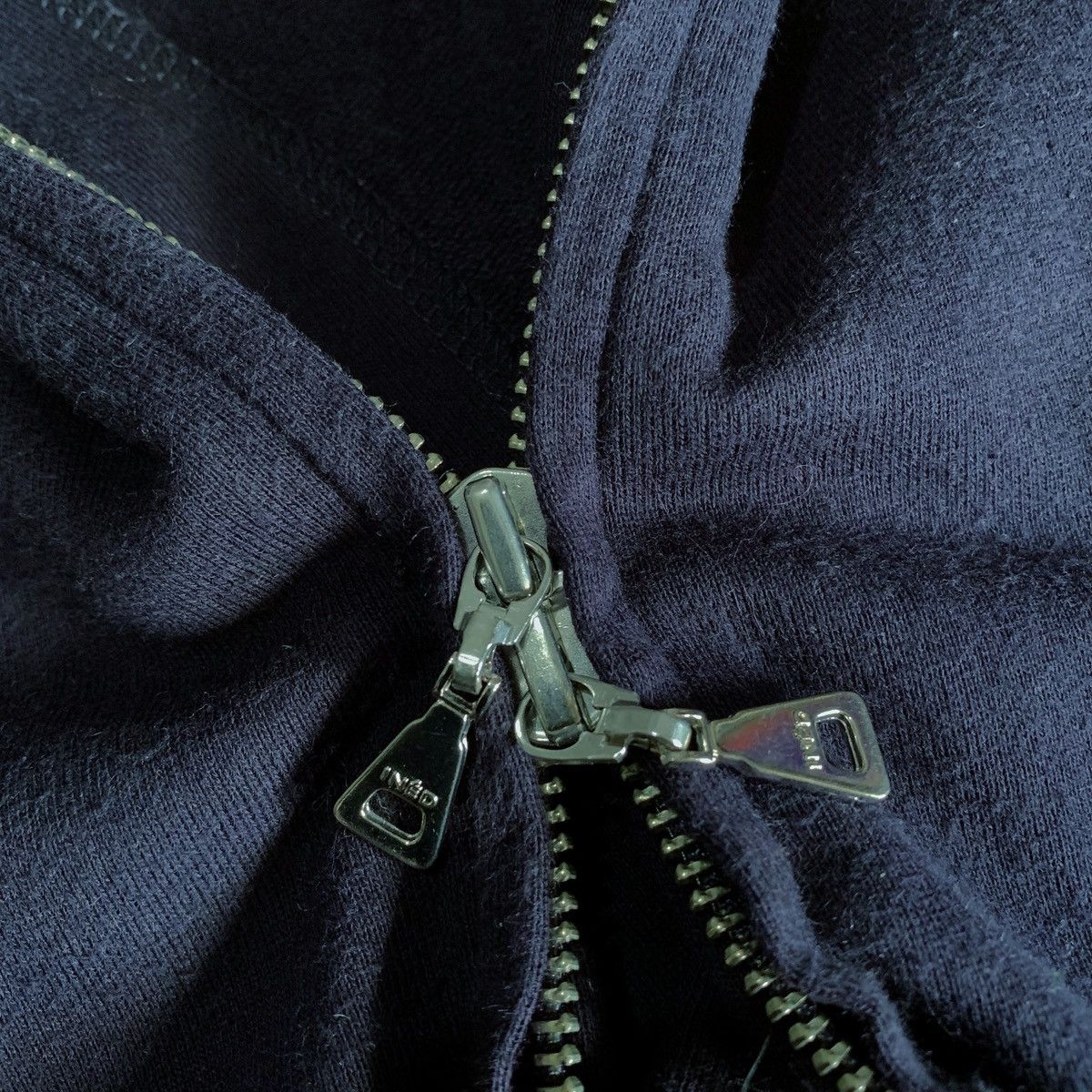 Japanese Brand 2000s Ined Yohji Yamamoto Zip Hoodie V-keii Ifsix Lgb Style Size XS / US 0-2 / IT 36-38 - 2 Thumbnail