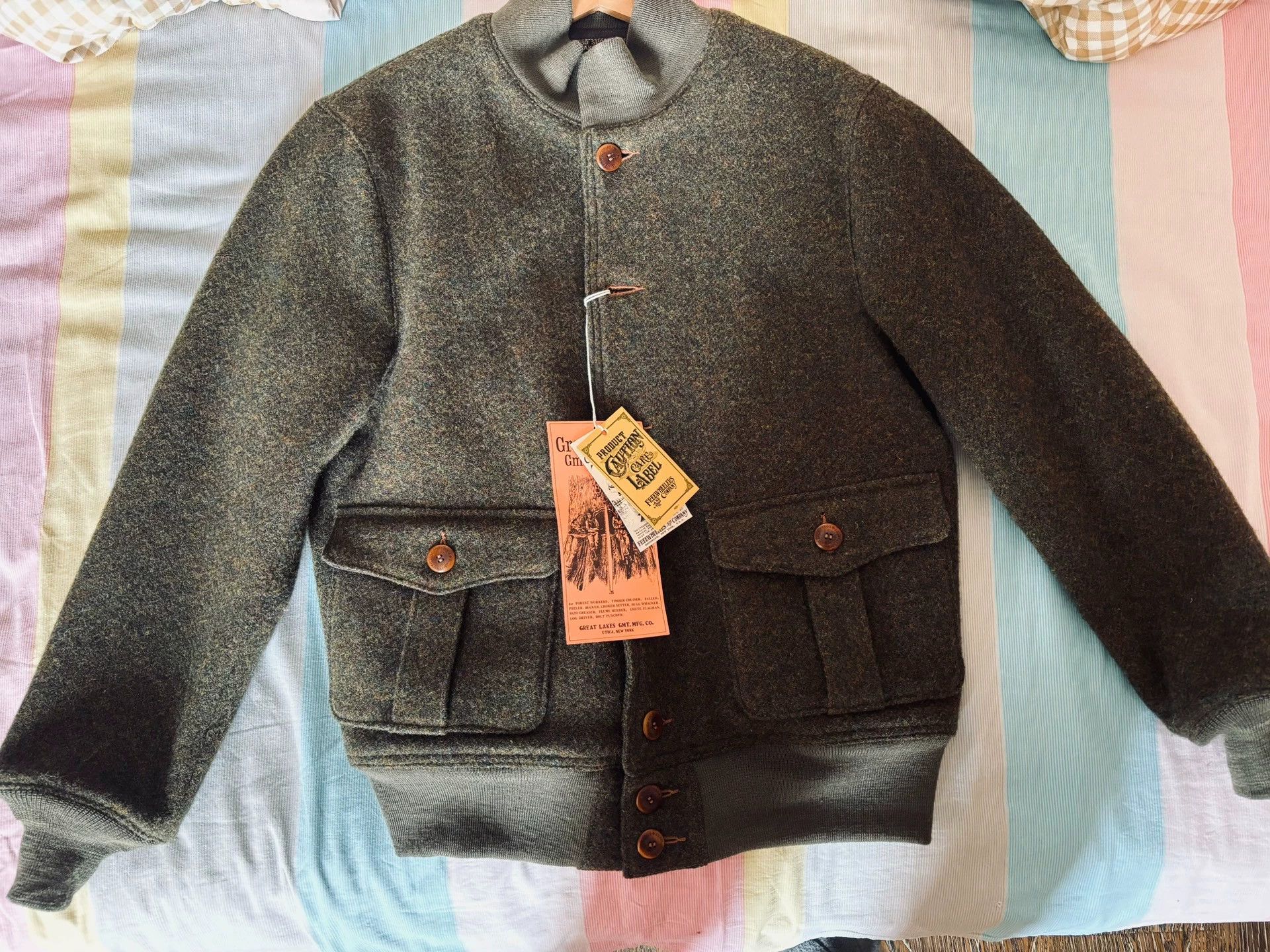 Freewheelers Wool jacket