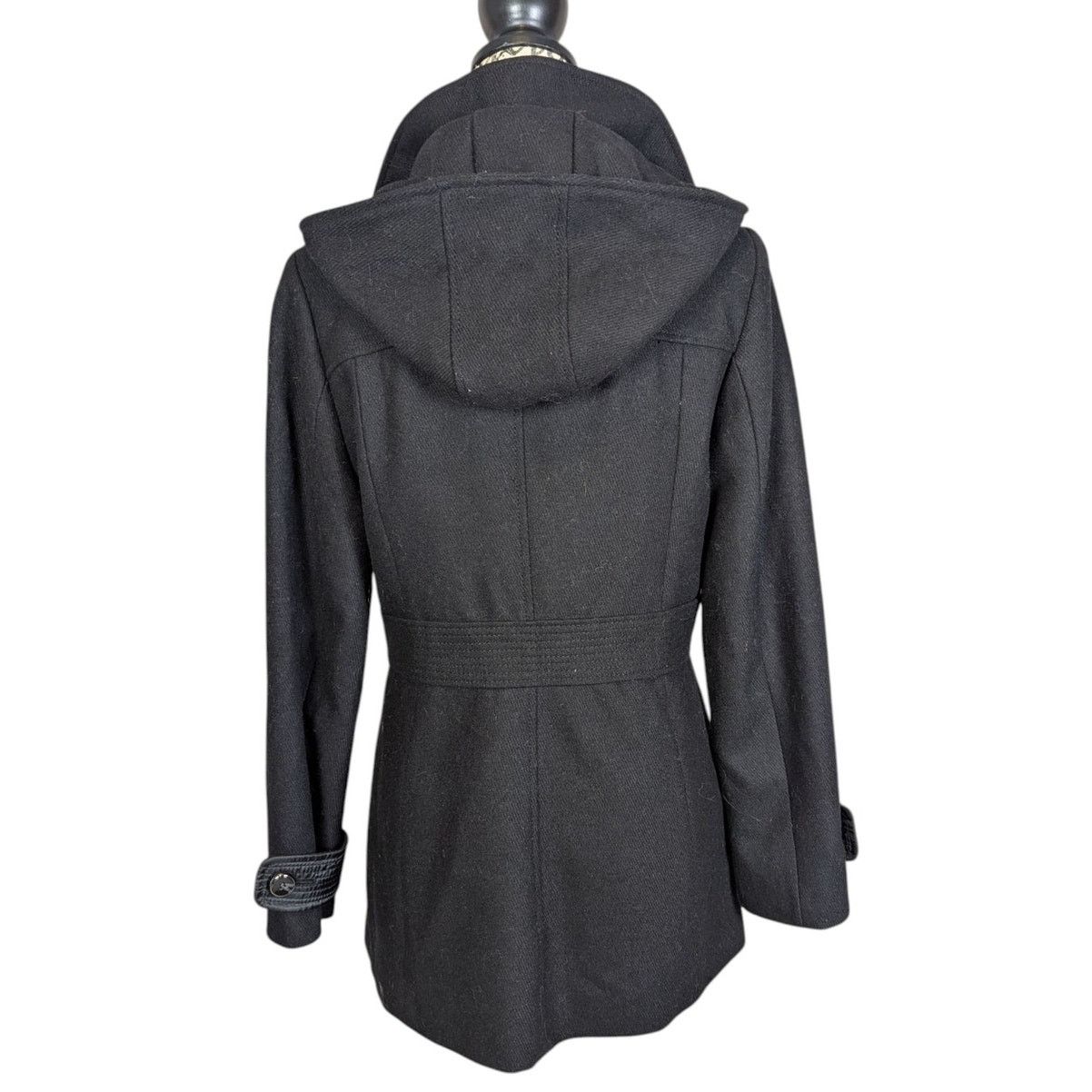 Kenneth Cole Kenneth Cole Wool Blend Overcoat Black Size 10 Size L / US 10 / IT 46 - 2 Thumbnail