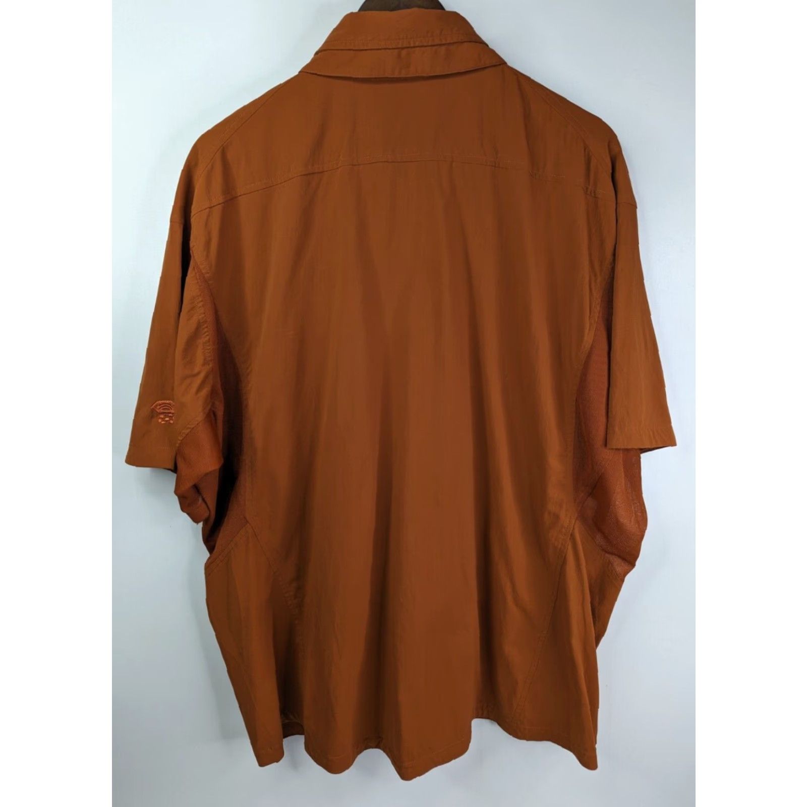 Mountain Hardwear Mountain Hardwear Shirt Men's XL Rust Orange Ravine Vented Hiking Outdoor Size US XL / EU 56 / 4 - 4 Thumbnail