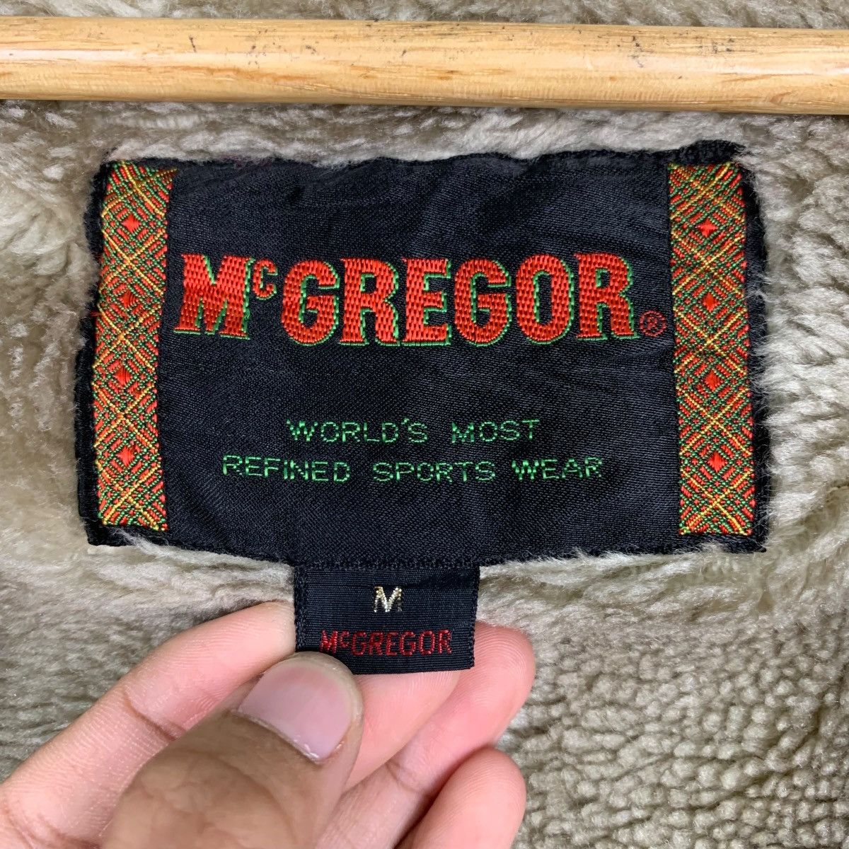 McGregor M’GREGOR Fur Lined Cotton Coat Jacket #0981-C43 Size US M / EU 48-50 / 2 - 13 Thumbnail